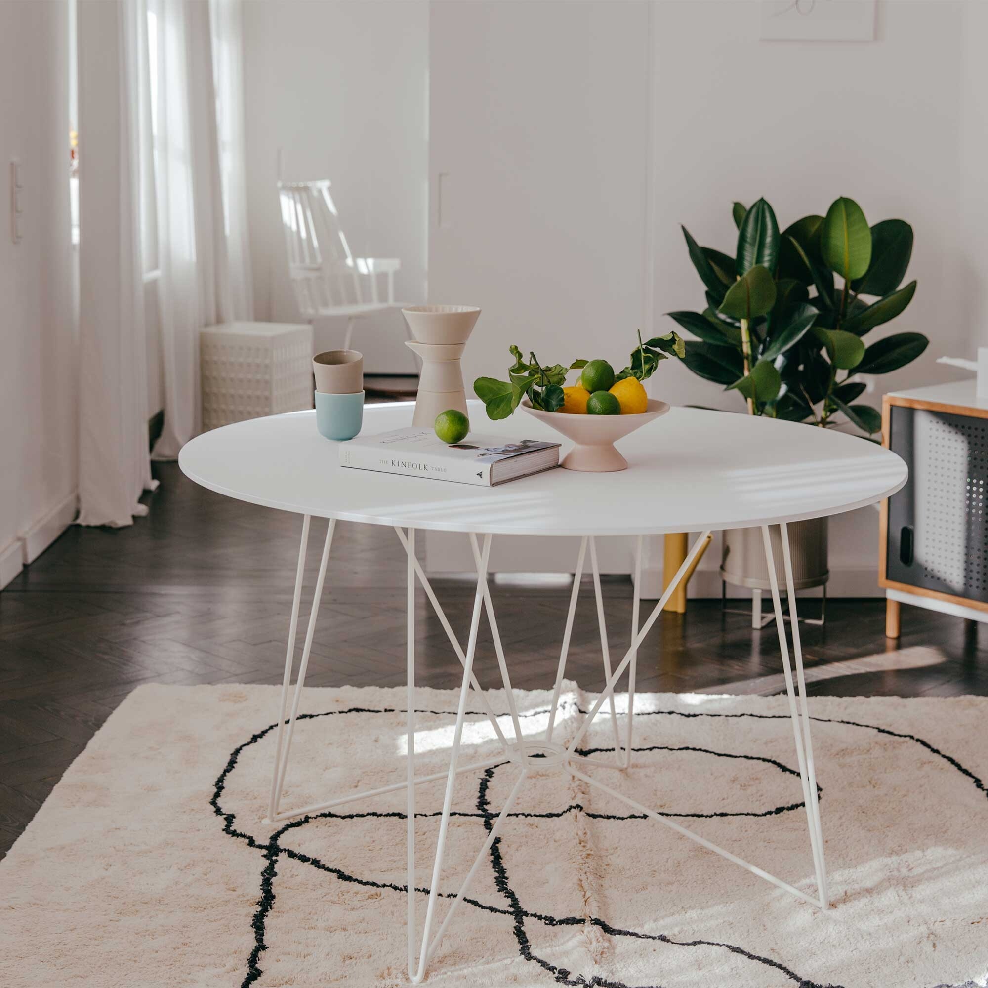 The Ring Table HPL Ø120cm