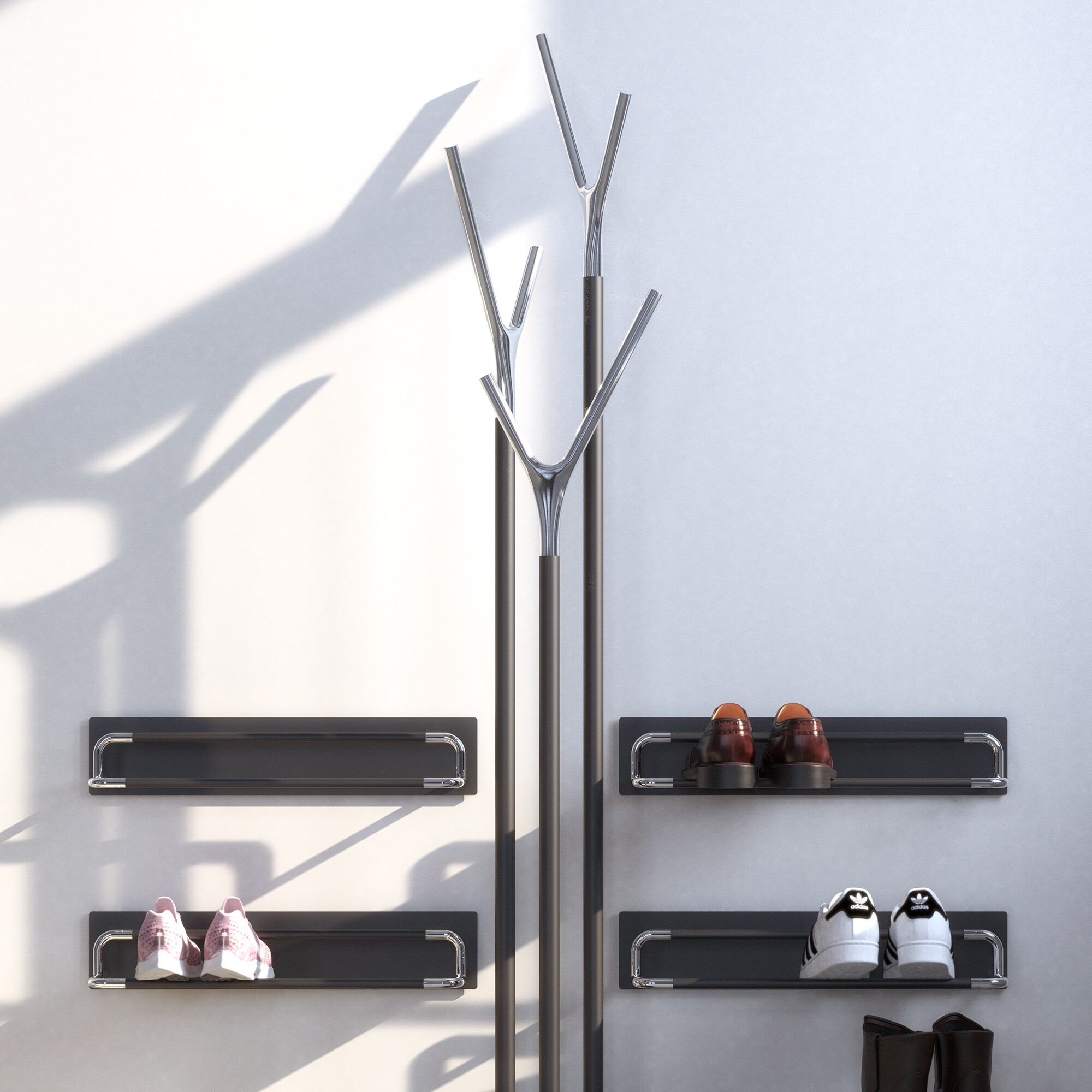 Wishbone Coat Rack