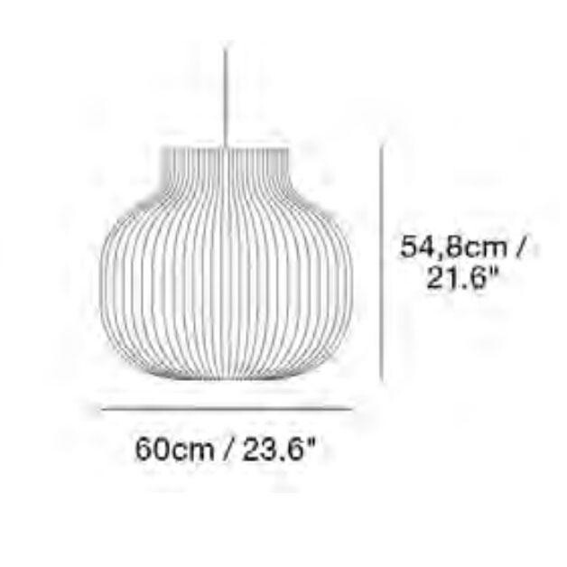 Strand Suspension Lamp closed