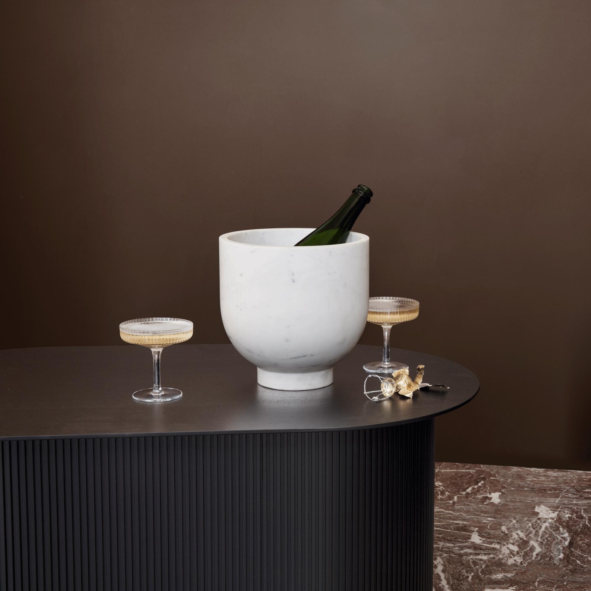 Ripple Champagne Glass Set of 2