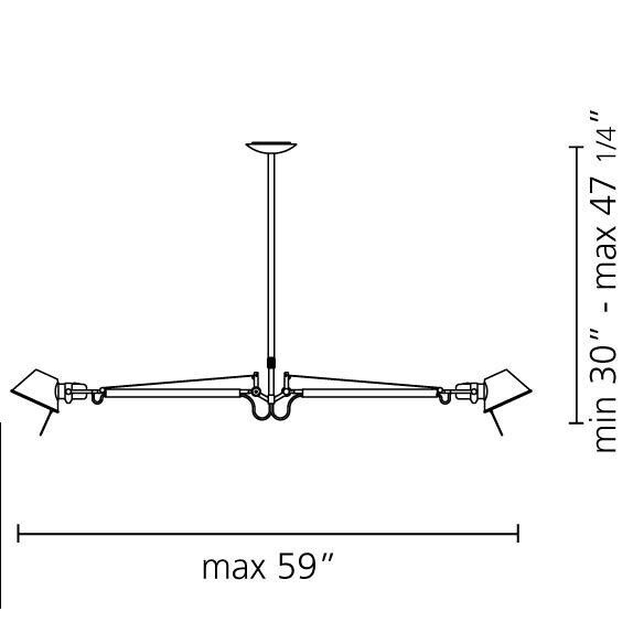 Tolomeo Sospensione Ceiling Lamp