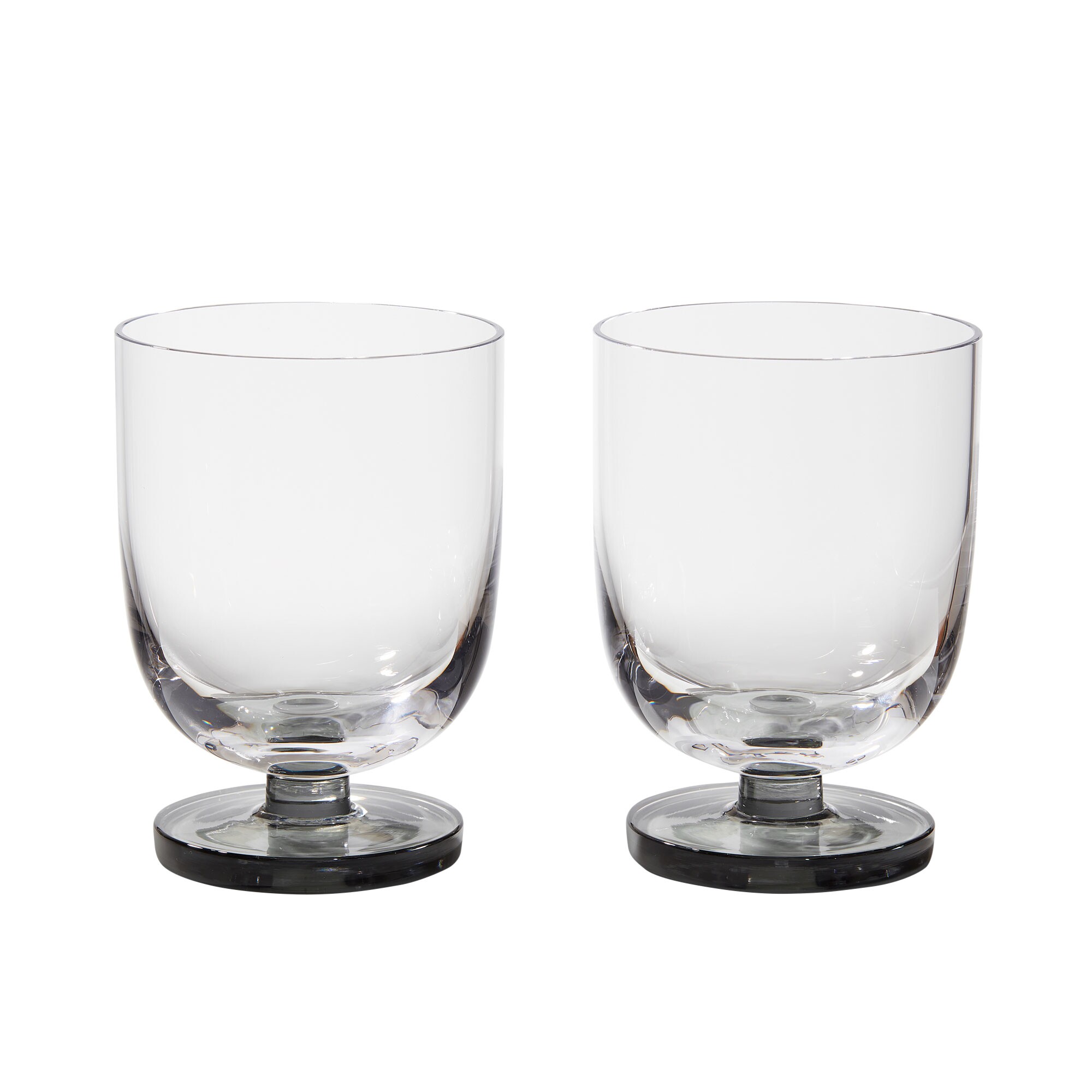 Puck Water Glass Set of 2