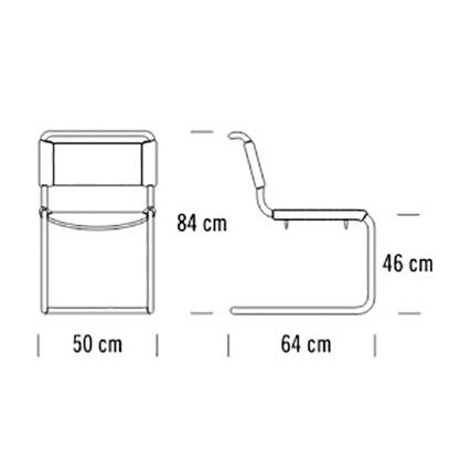 S 33 N Cantilever Chair