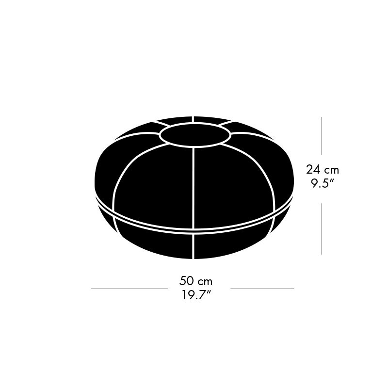 Pouf Ø50cm