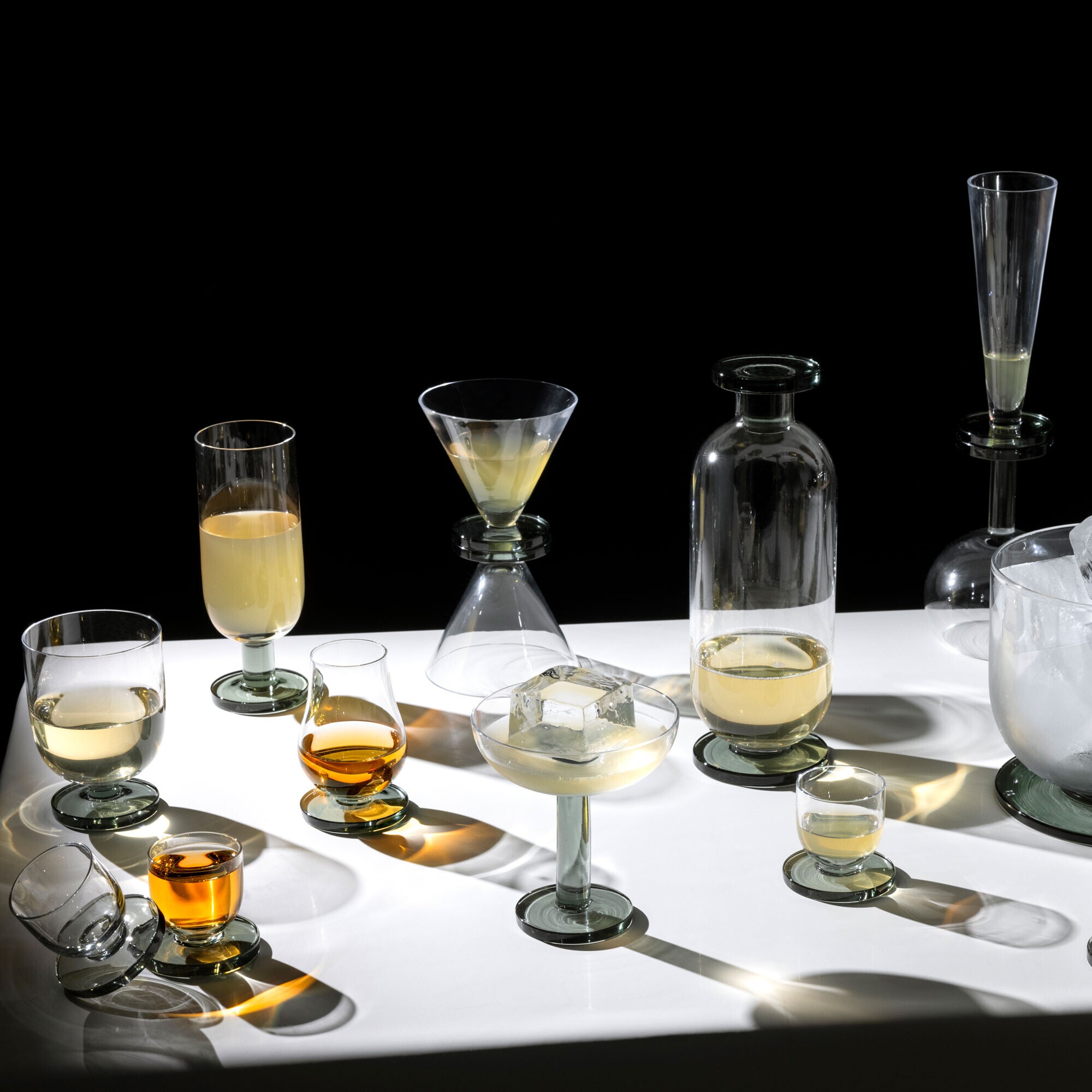 Puck Water Glass Set of 2