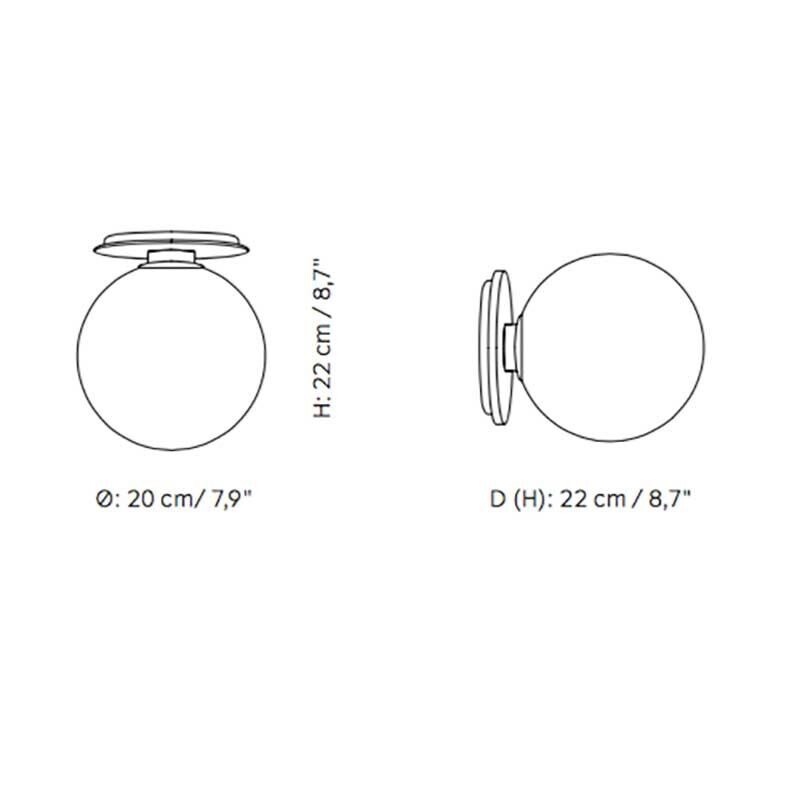 TR Bulb Wall/Ceiling Lamp