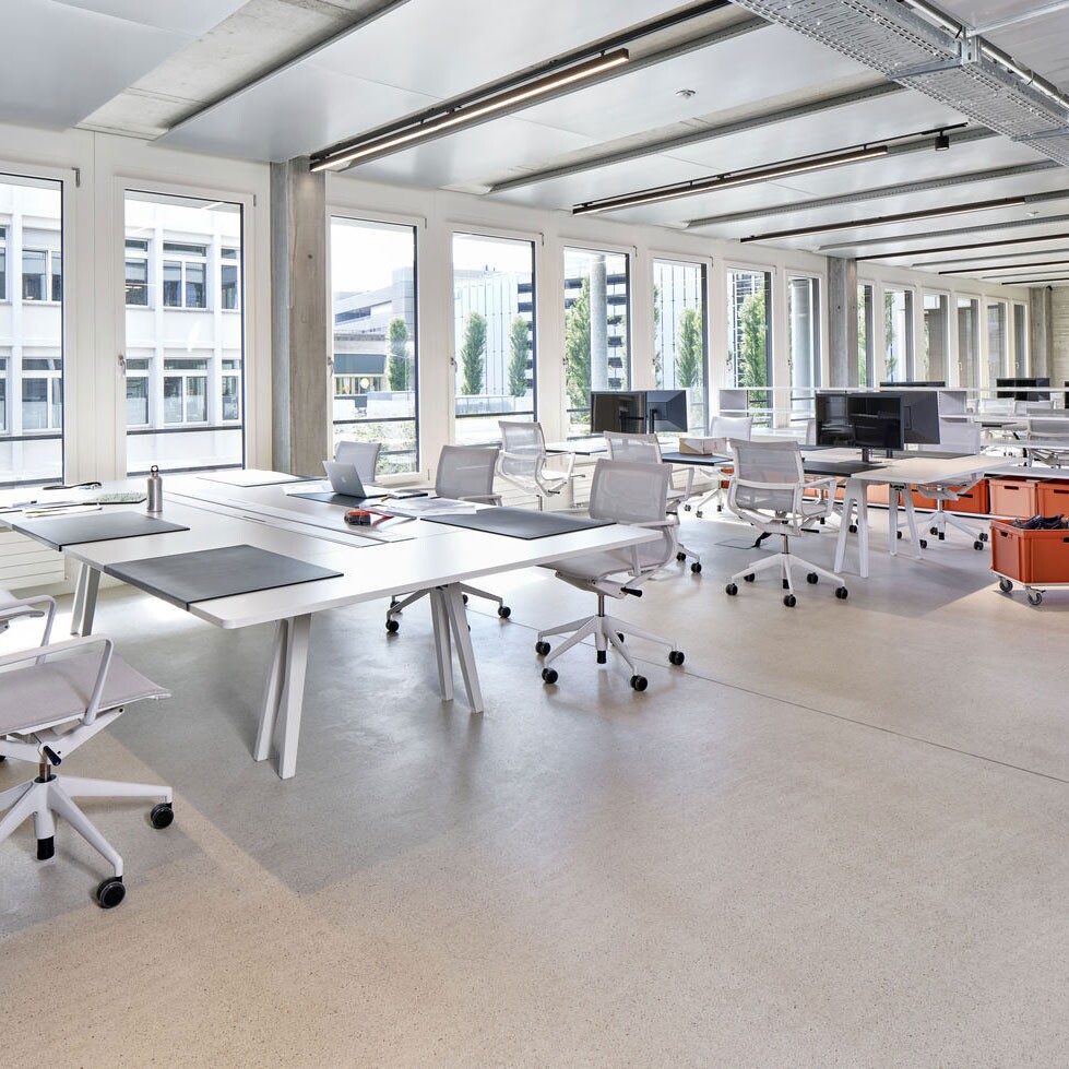 Physix Office Chair Soft Grey Base