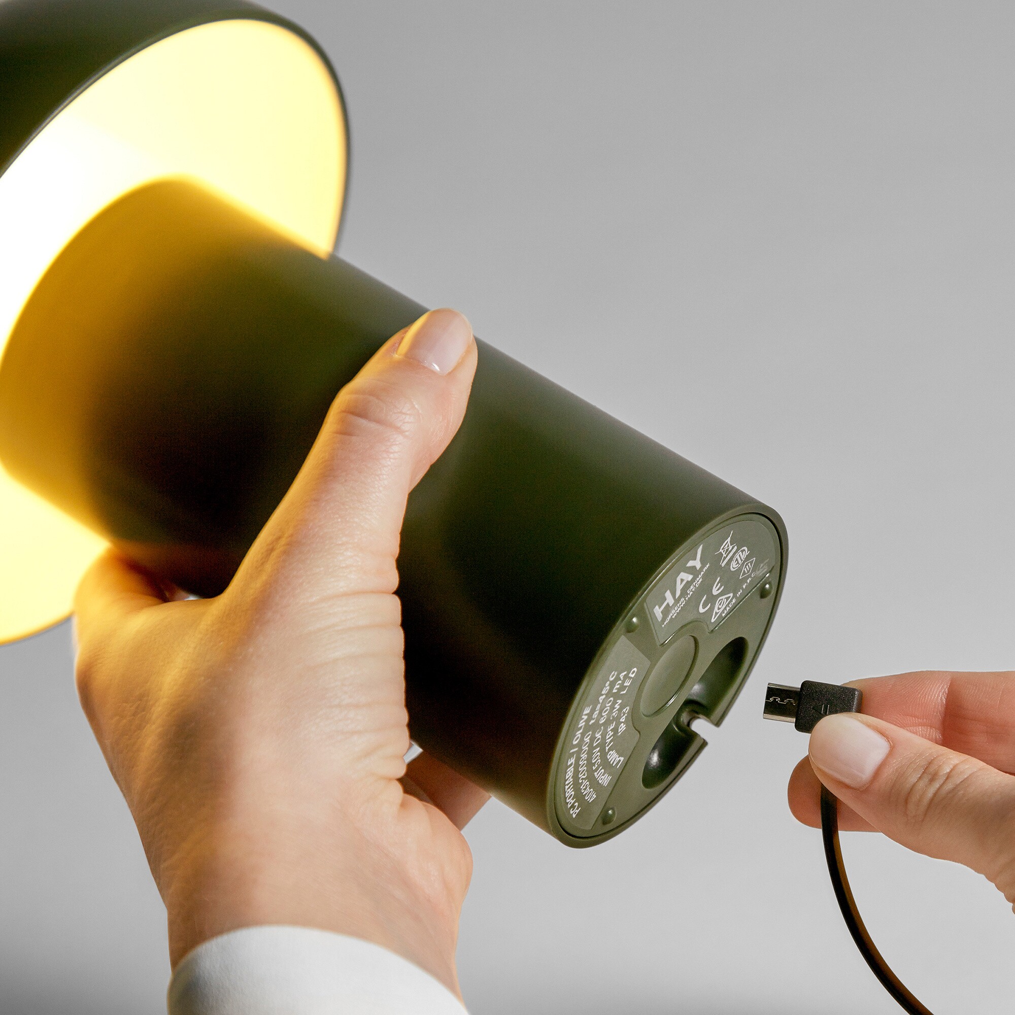 PC Portable Lamp with Battery