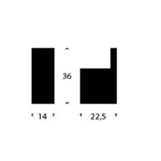 Quadra Wall Hook 8 Set of 2