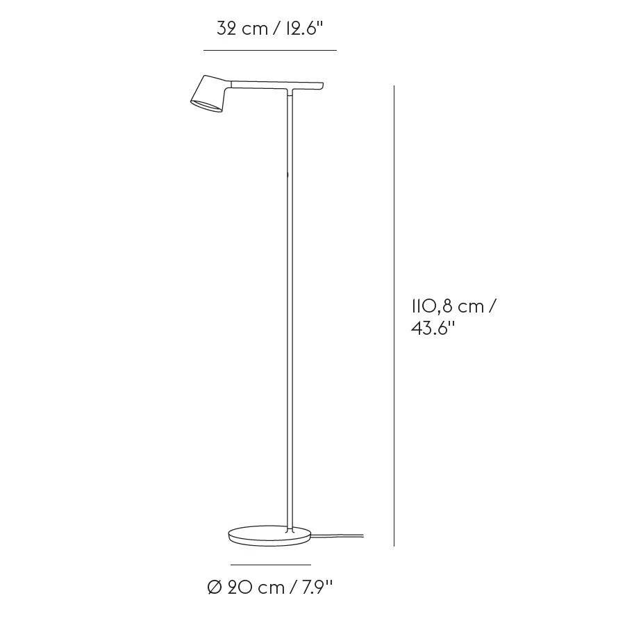 Tip LED Floor Lamp