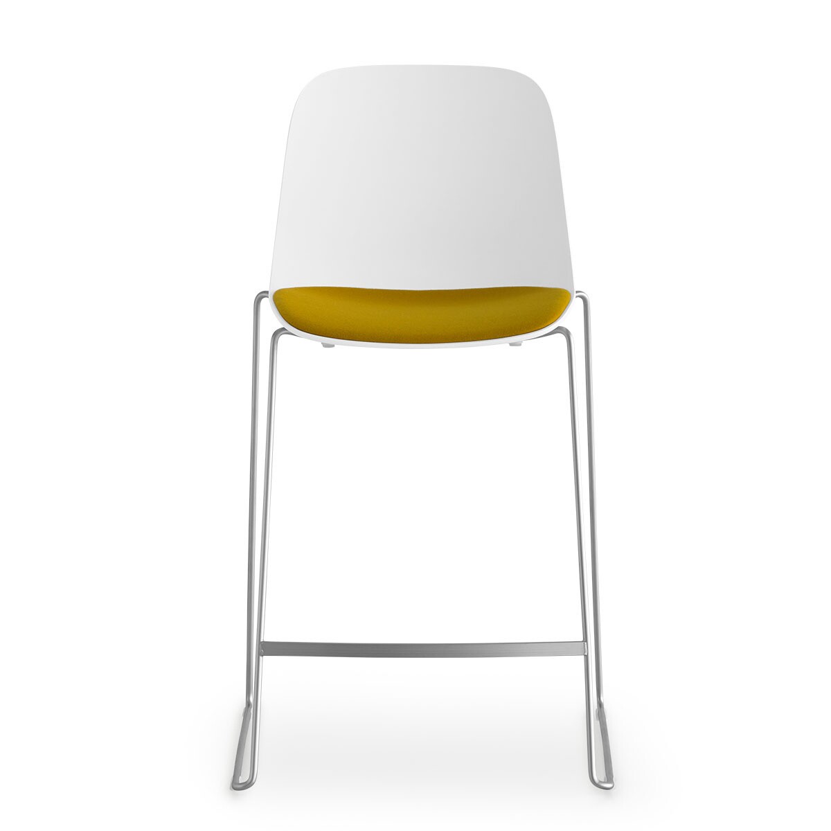 Seela S321 Bar Stool with Fabric H 75cm