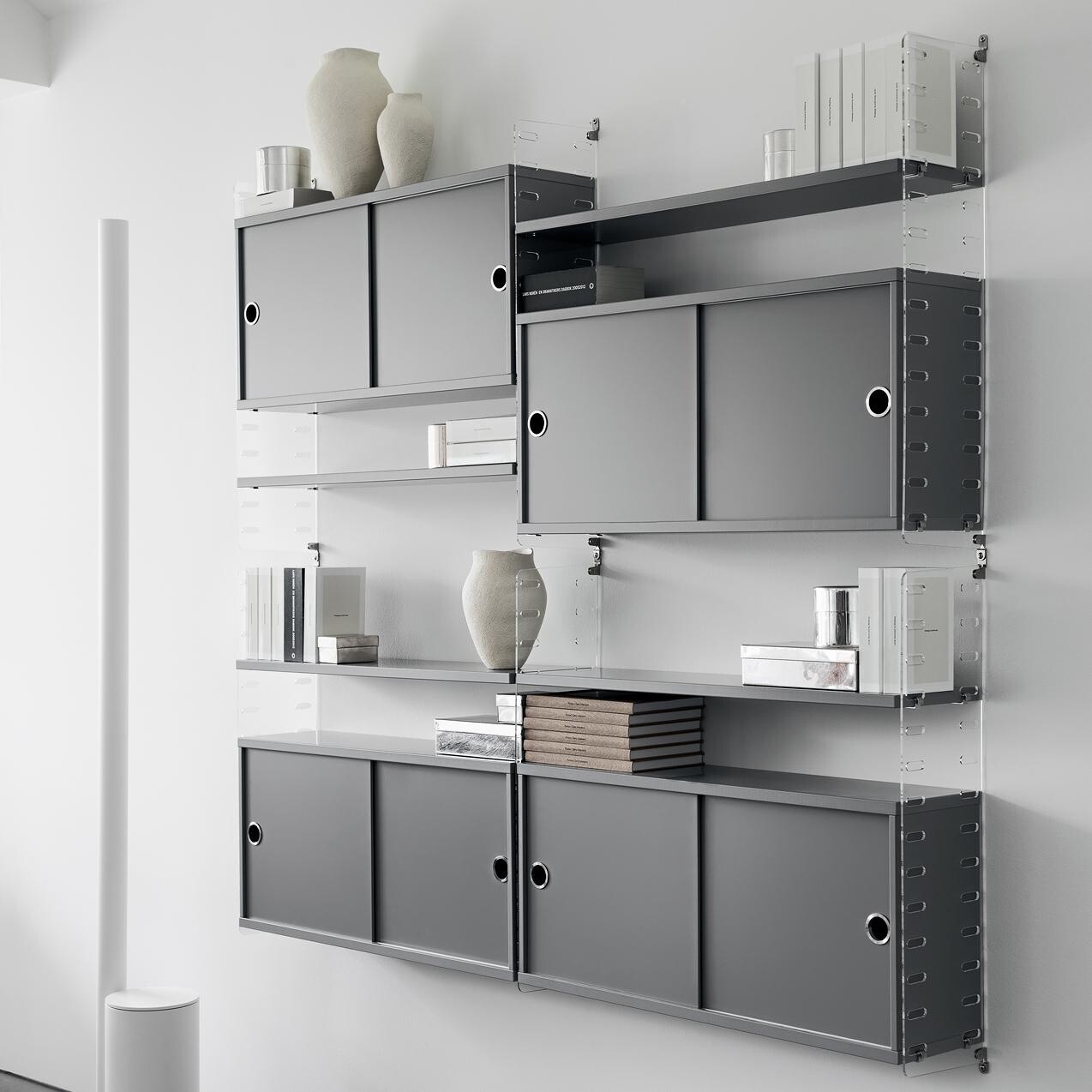 String System Wall Ladder Acrylic Glass 75x30cm