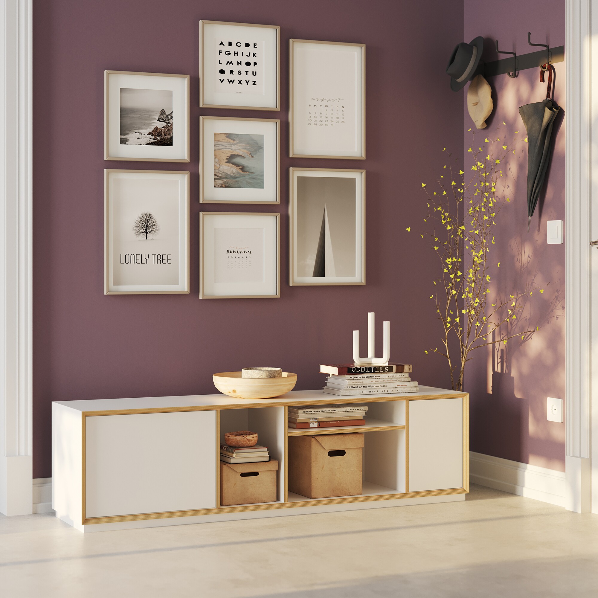 Vertiko Wide One Sideboard