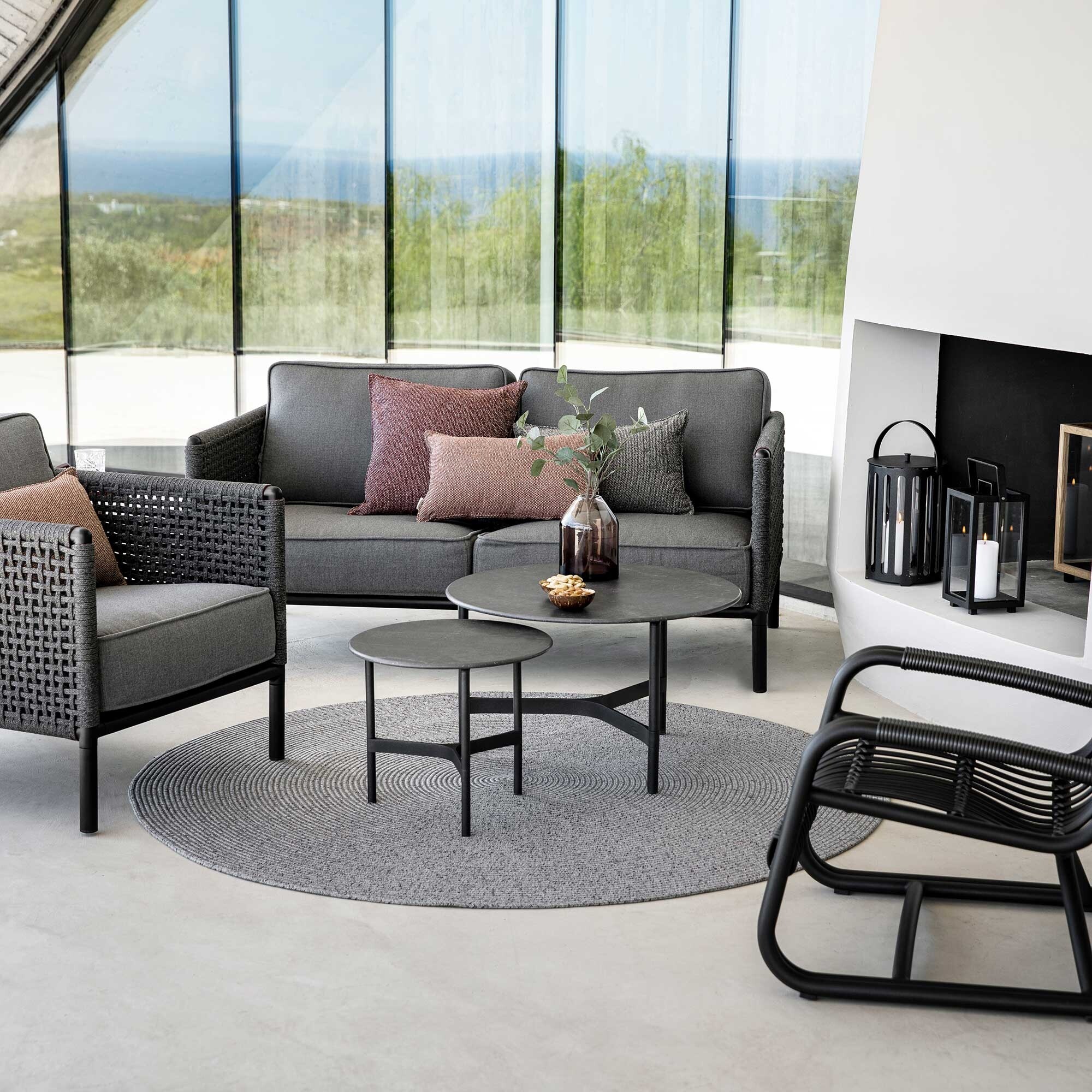 Twist Outdoor Side Table Ø 70cm