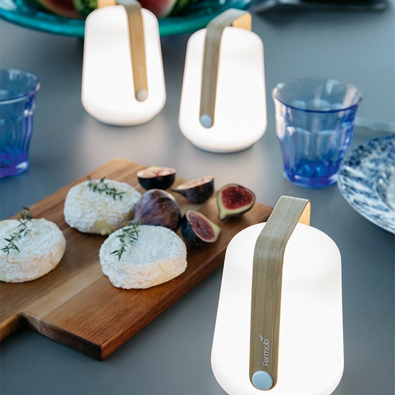 Special Edition Balad Bamboo LED Lamp with Battery Set of 3