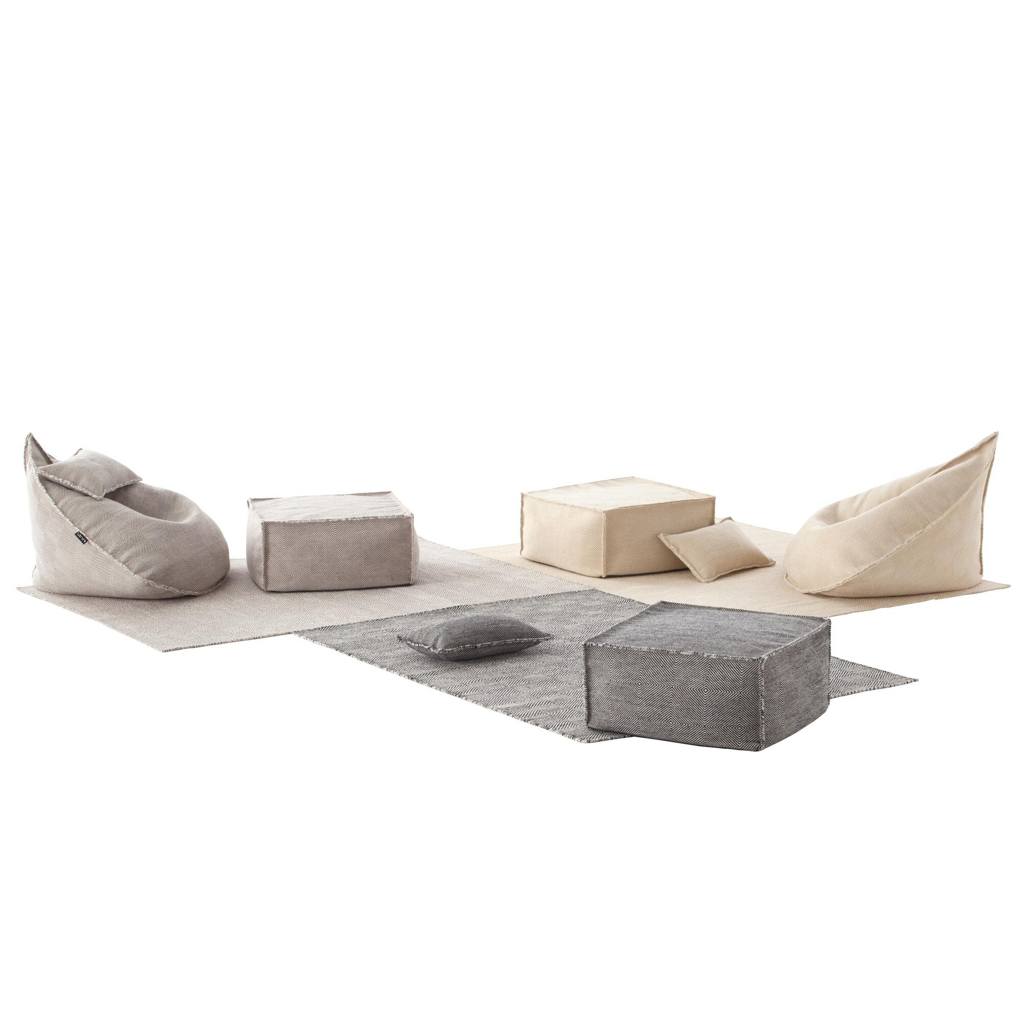 Sail Gan Spaces Pouf/Cushion