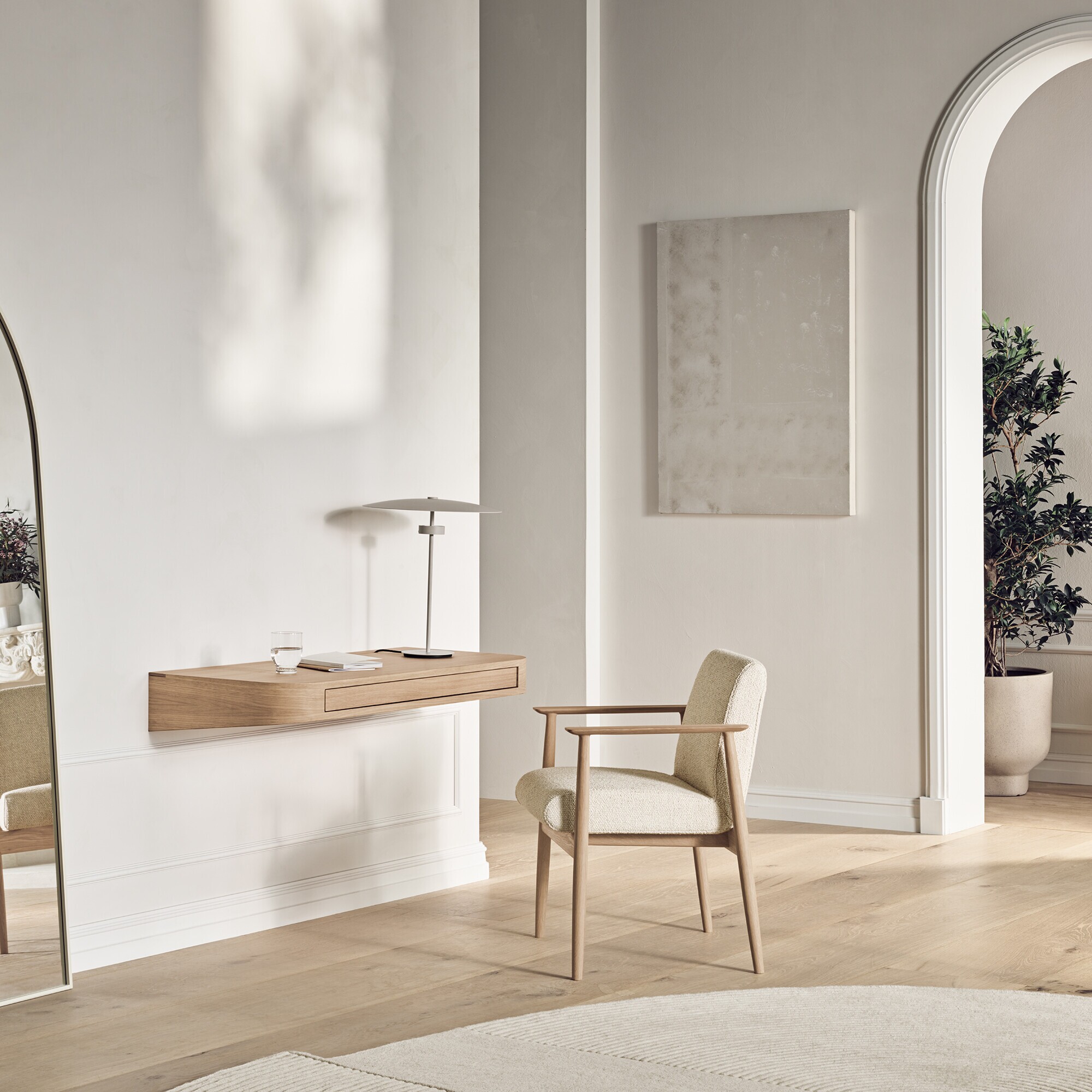 Vala Wall Desk 110x50cm