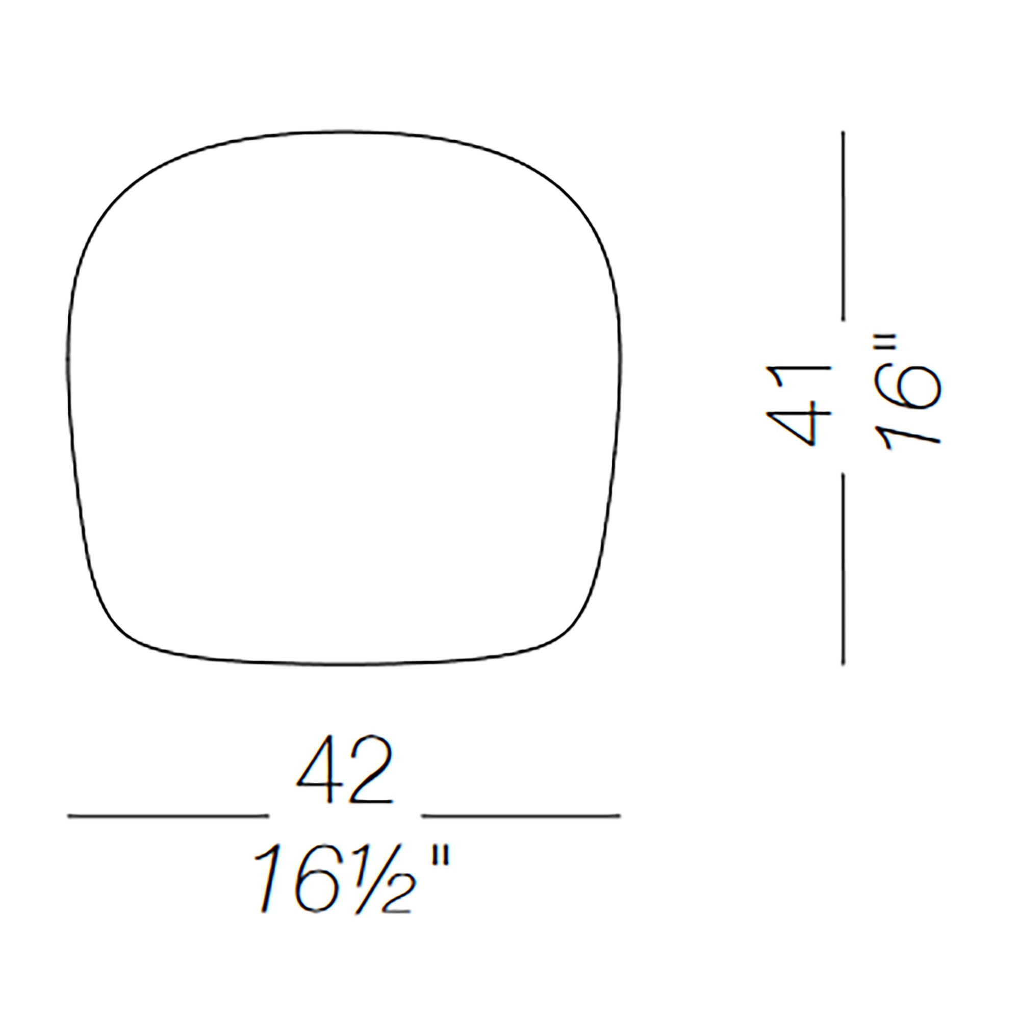 Seela S325 Pad for Seat Shell PP