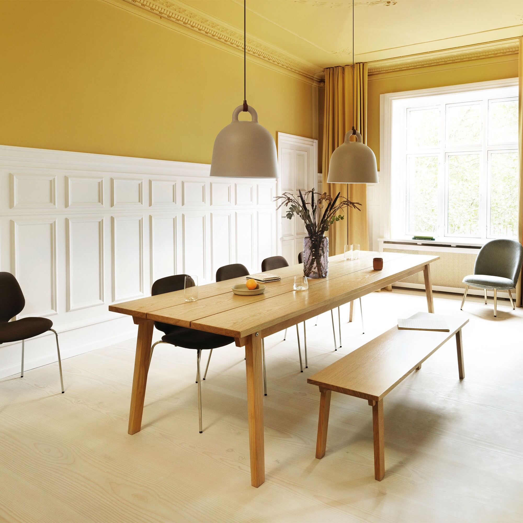 Slice Wood Dining Table