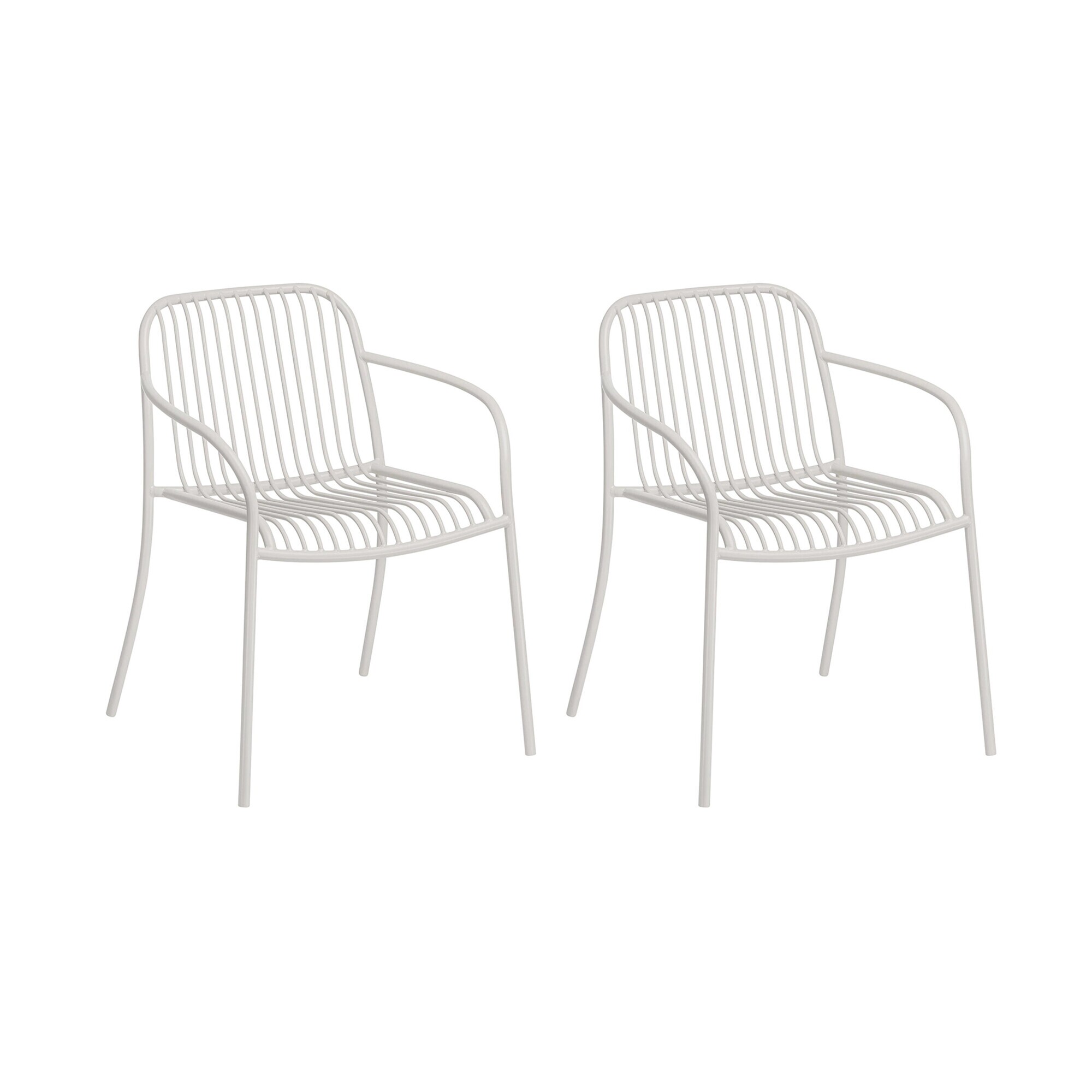 Yua Wire Outdoor Armchair Set of 2