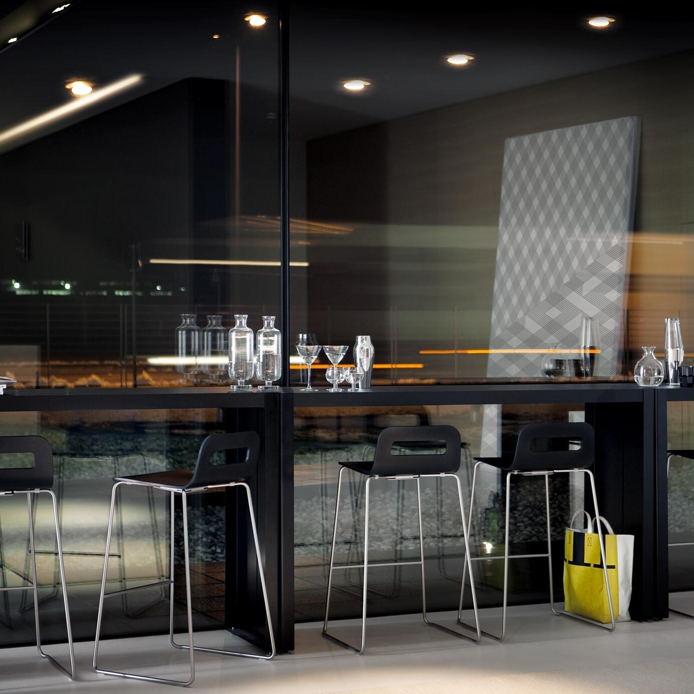 Panco High Table 106-108cm