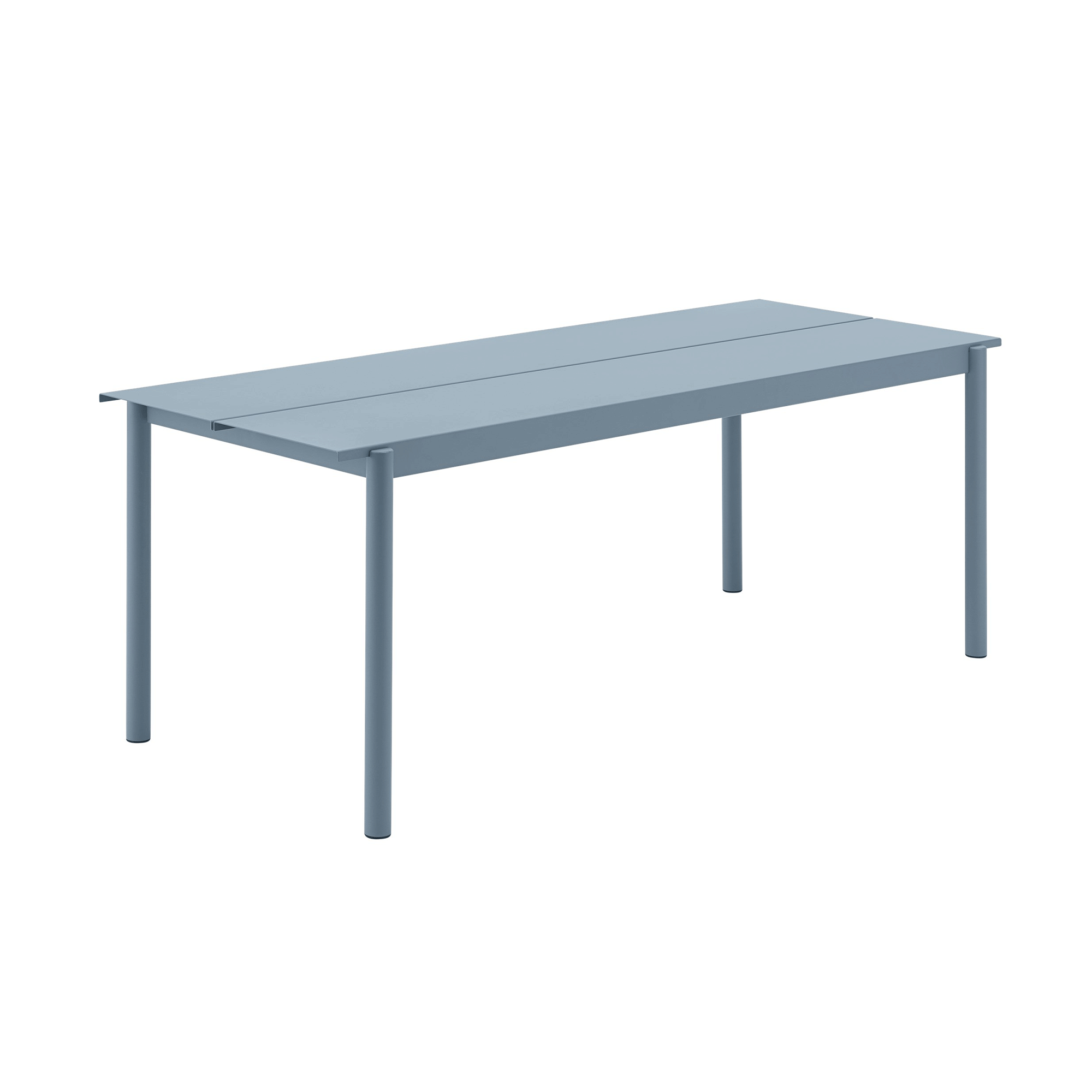 Linear Steel Outdoor Table 200x75cm