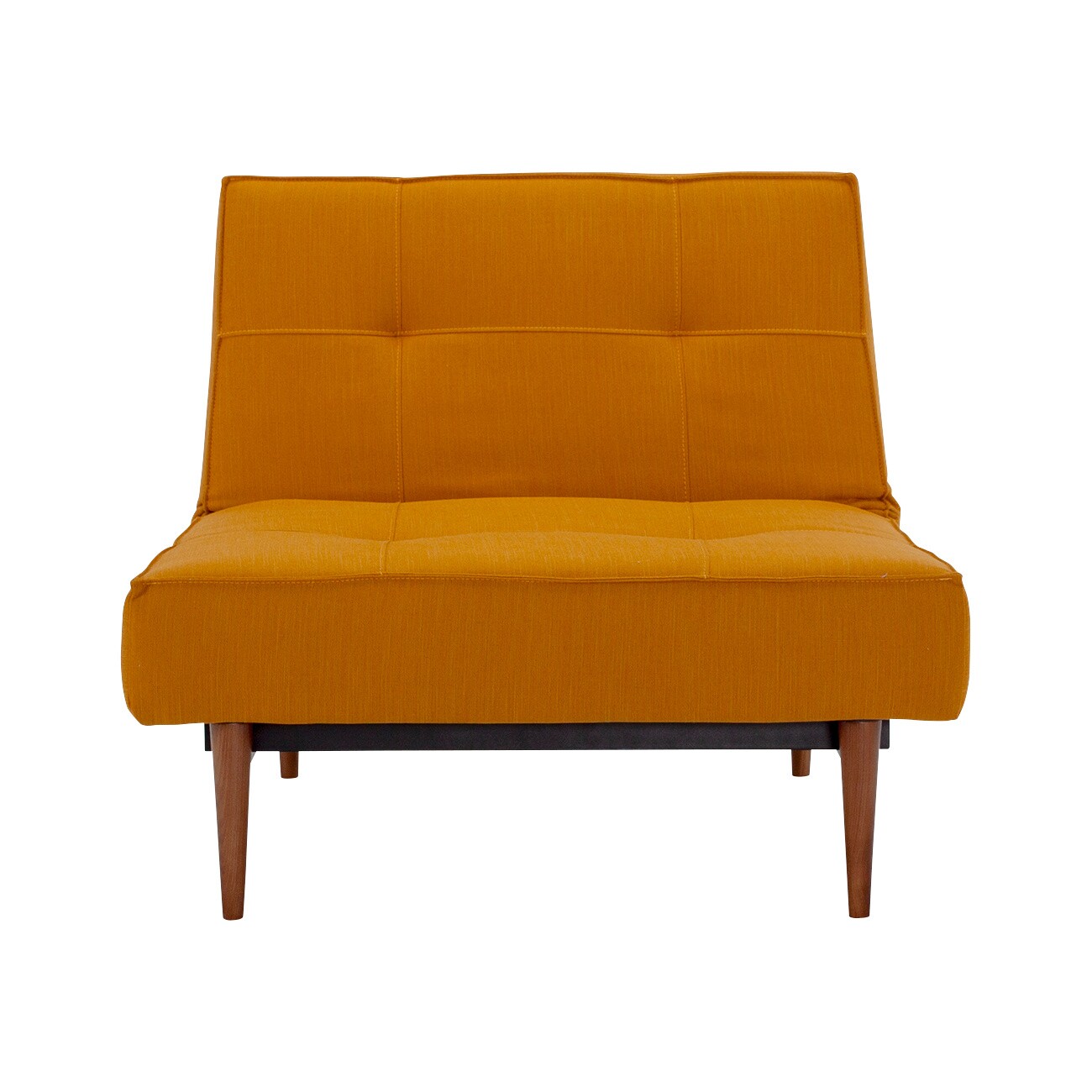 Splitback Styletto Easy Chair Dark Wood