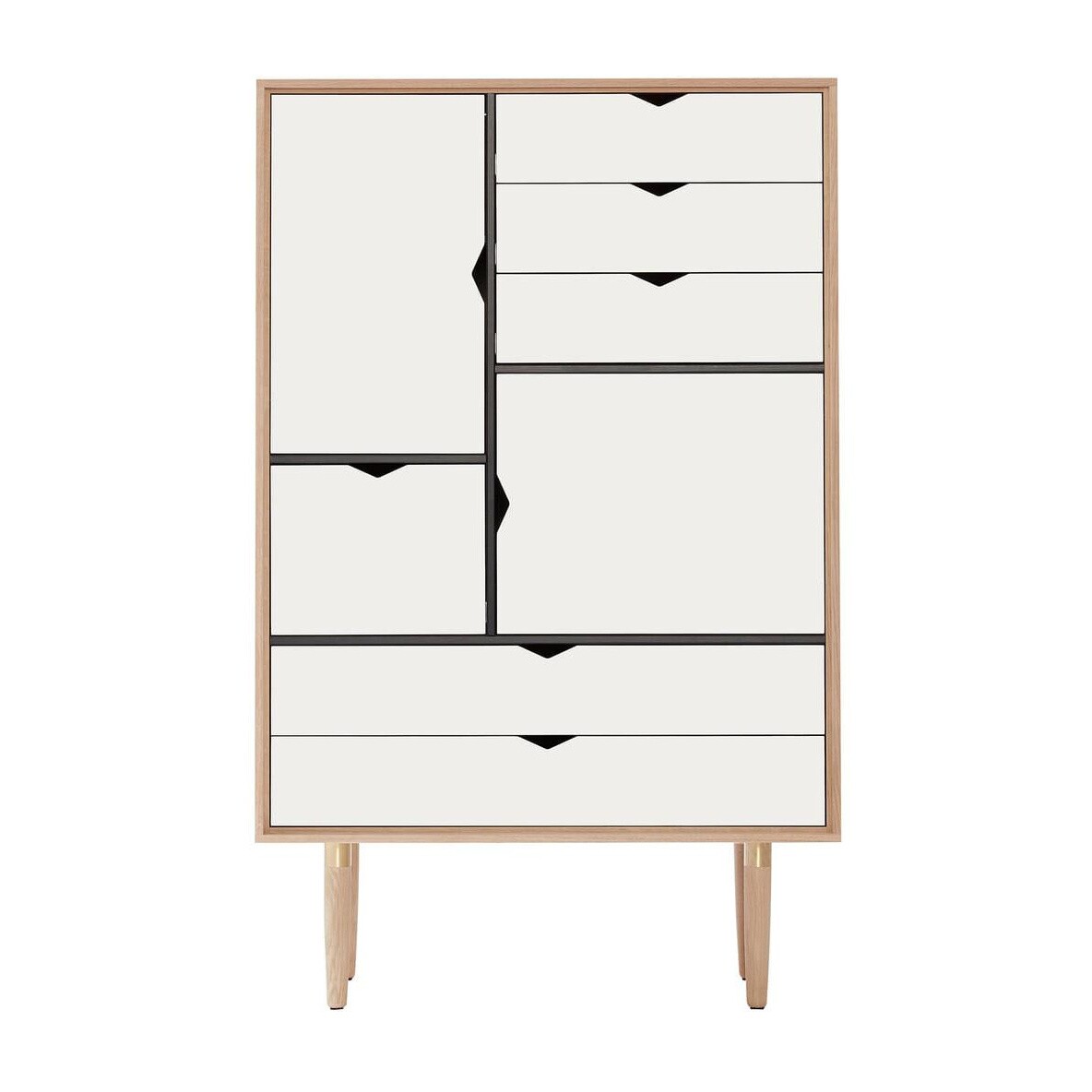 S5 Highboard White Fronts