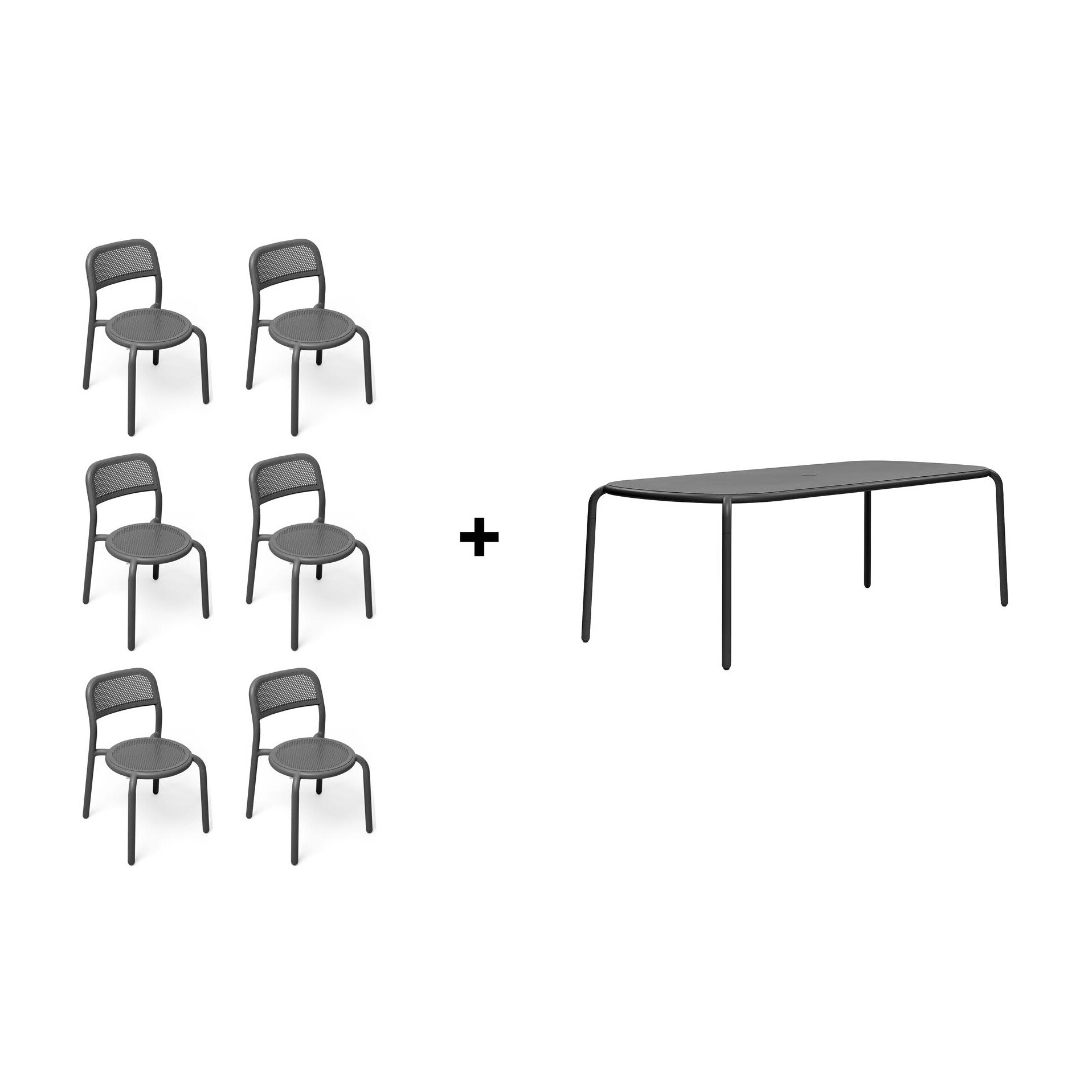 Toní Garden Table + Garden Chair