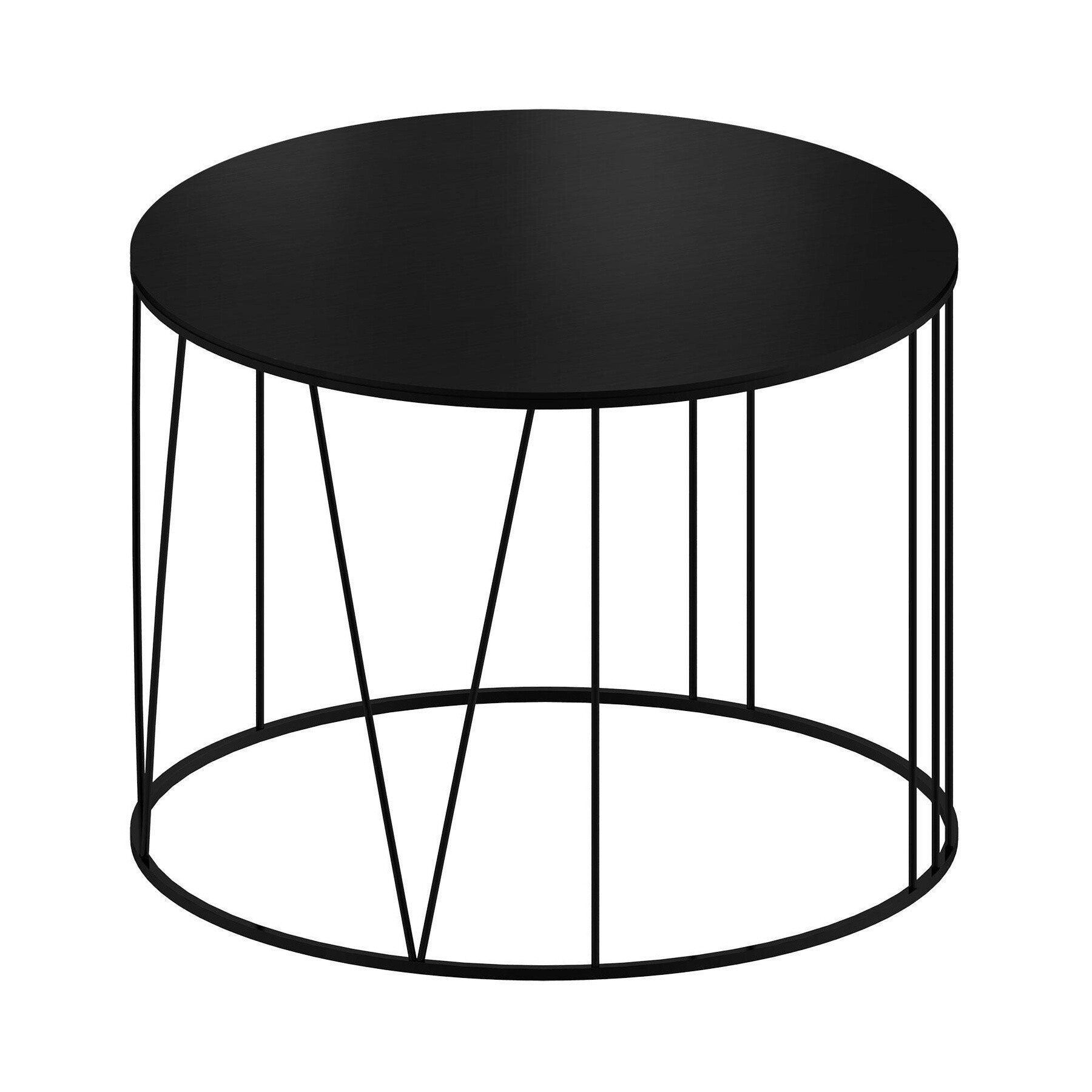Roma Side Table Steel Ø70cm