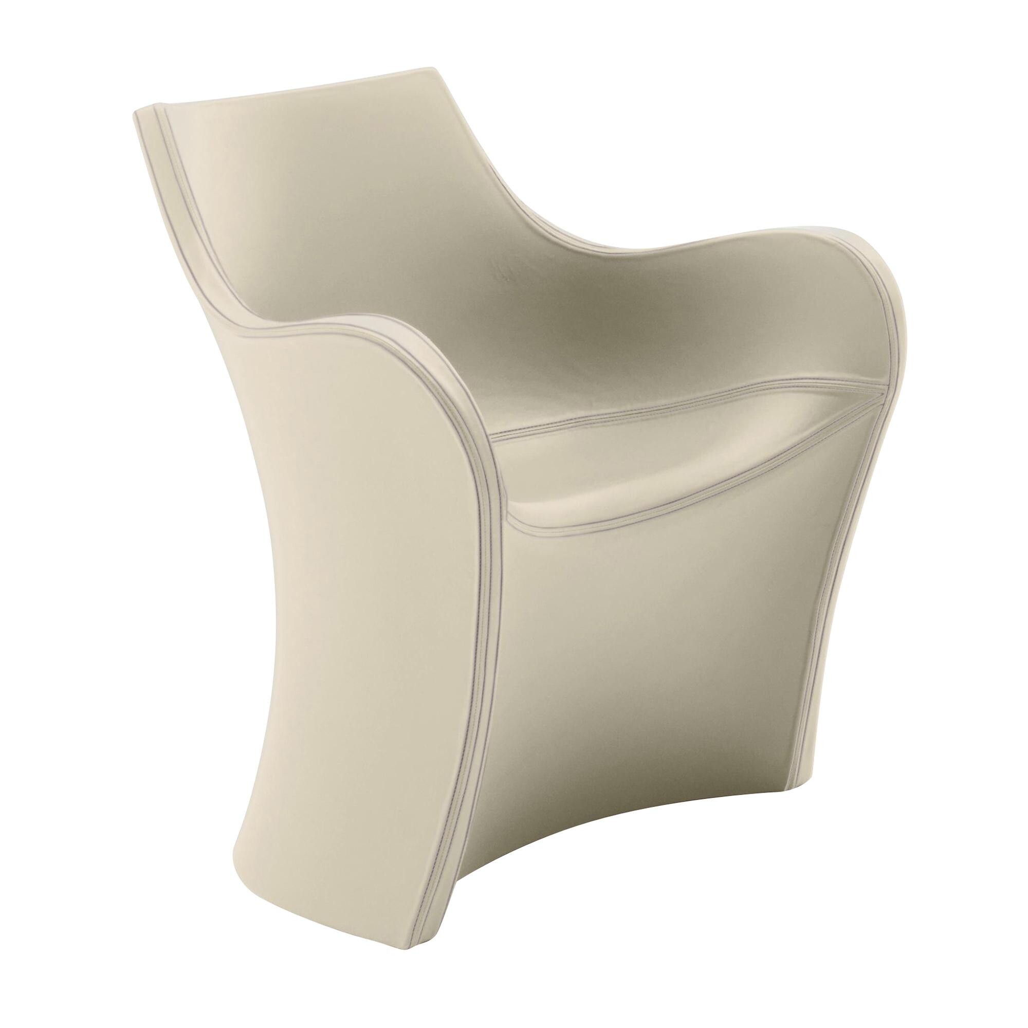 Woopy Armchair with Real Leather