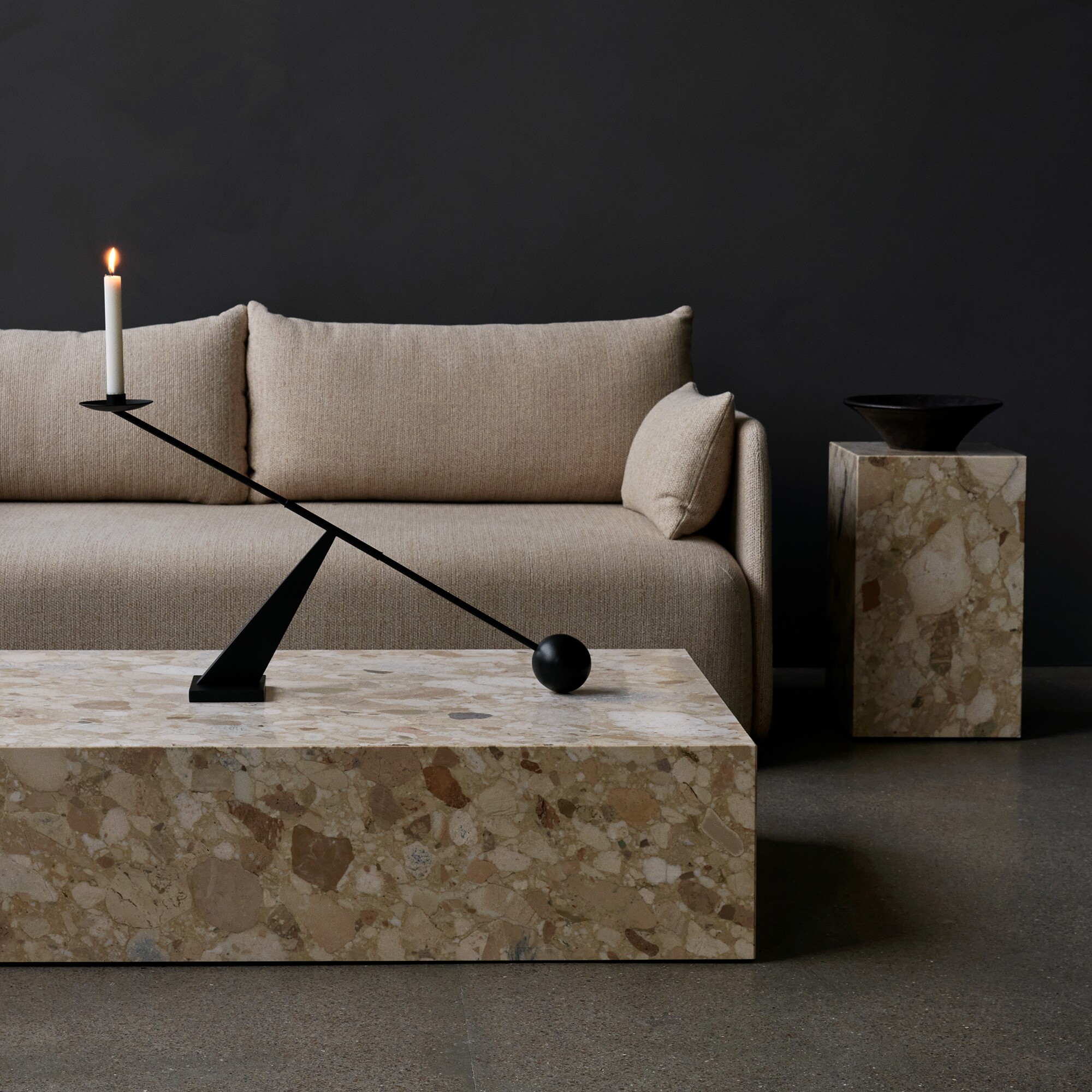 Plinth Grand Side Table