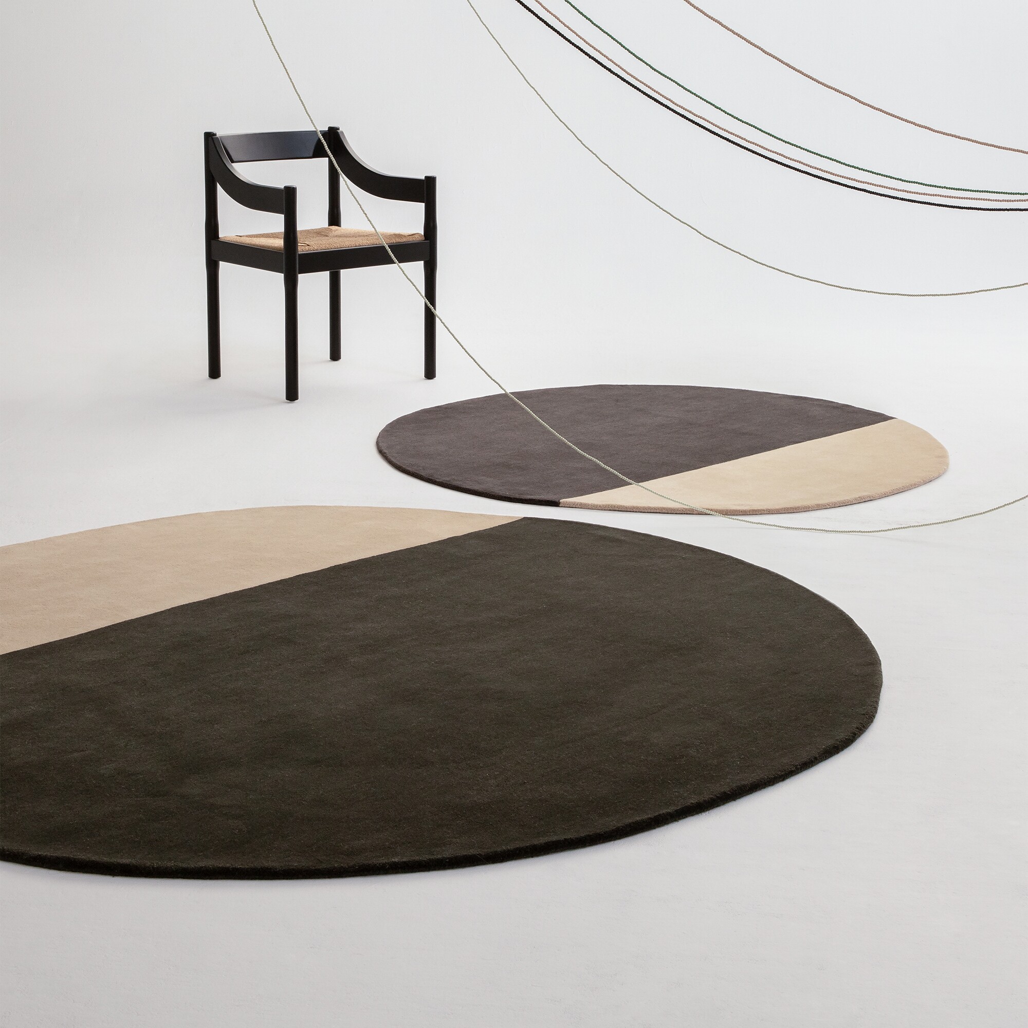 Pearl Wool Rug 150x148cm