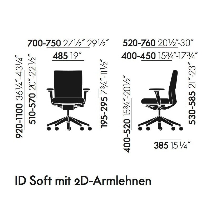 Vitra ID Soft Citterio Office Chair
