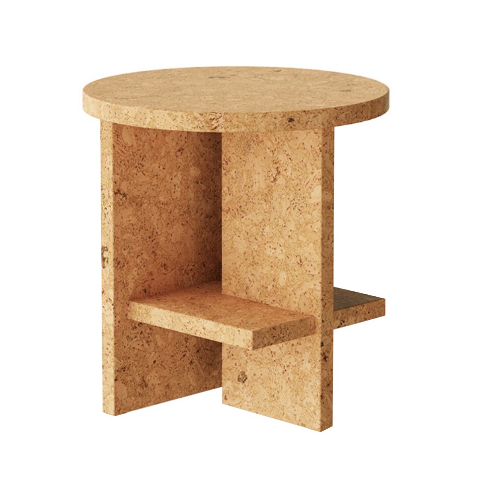 Tee Side Table Cork
