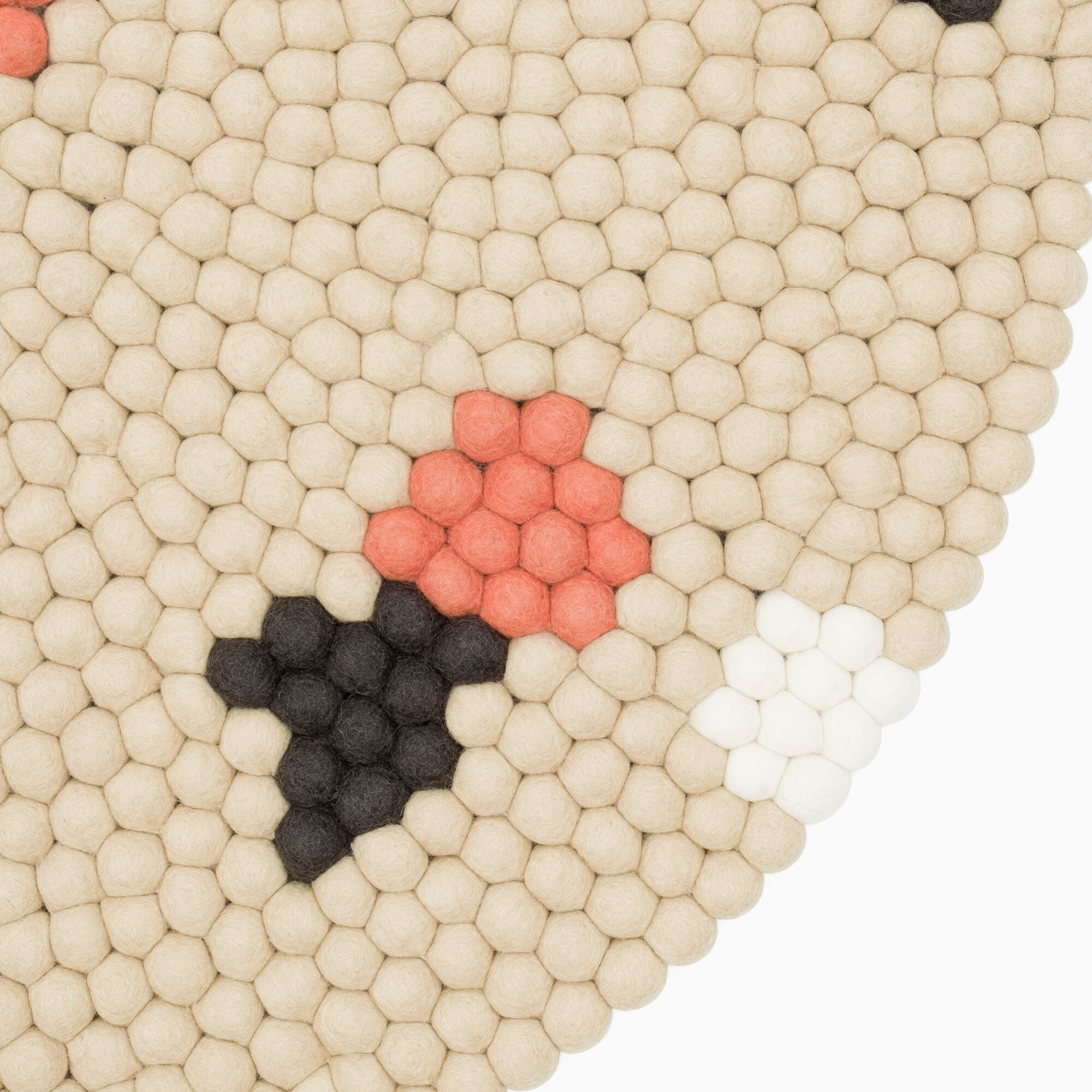 Terra Ocean Felt Ball Rug