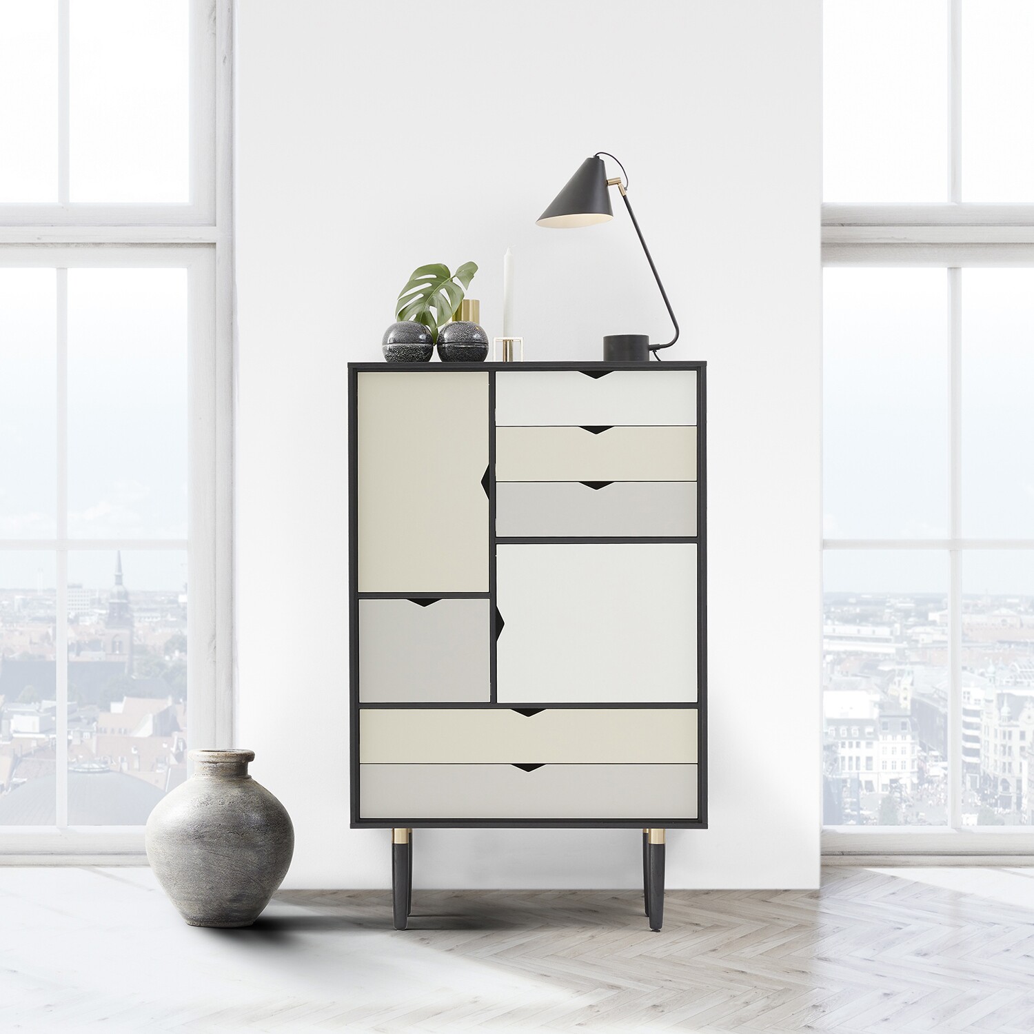 S5 Highboard Fronts Multicolored