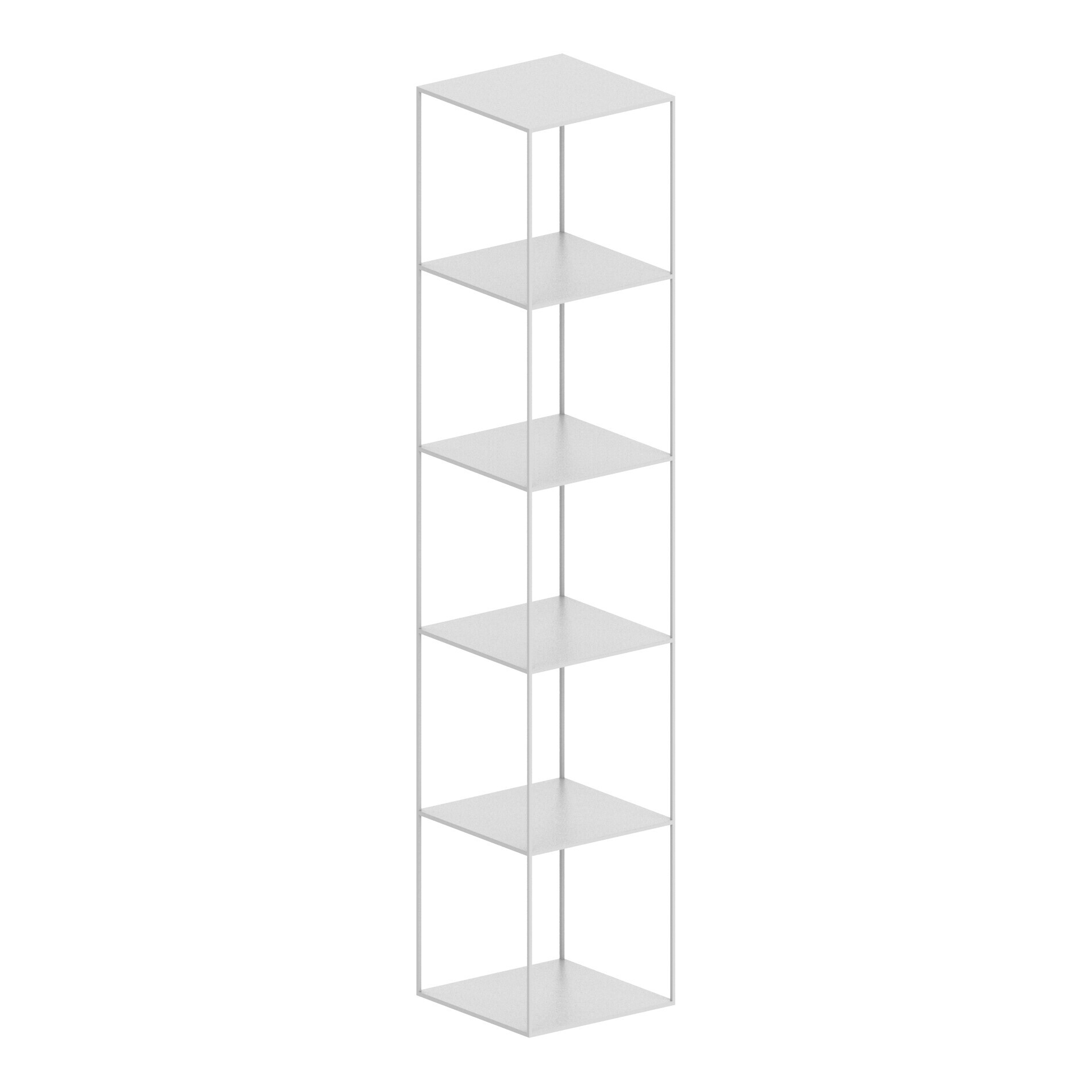 Slim Irony Column Standing Shelf H 210cm