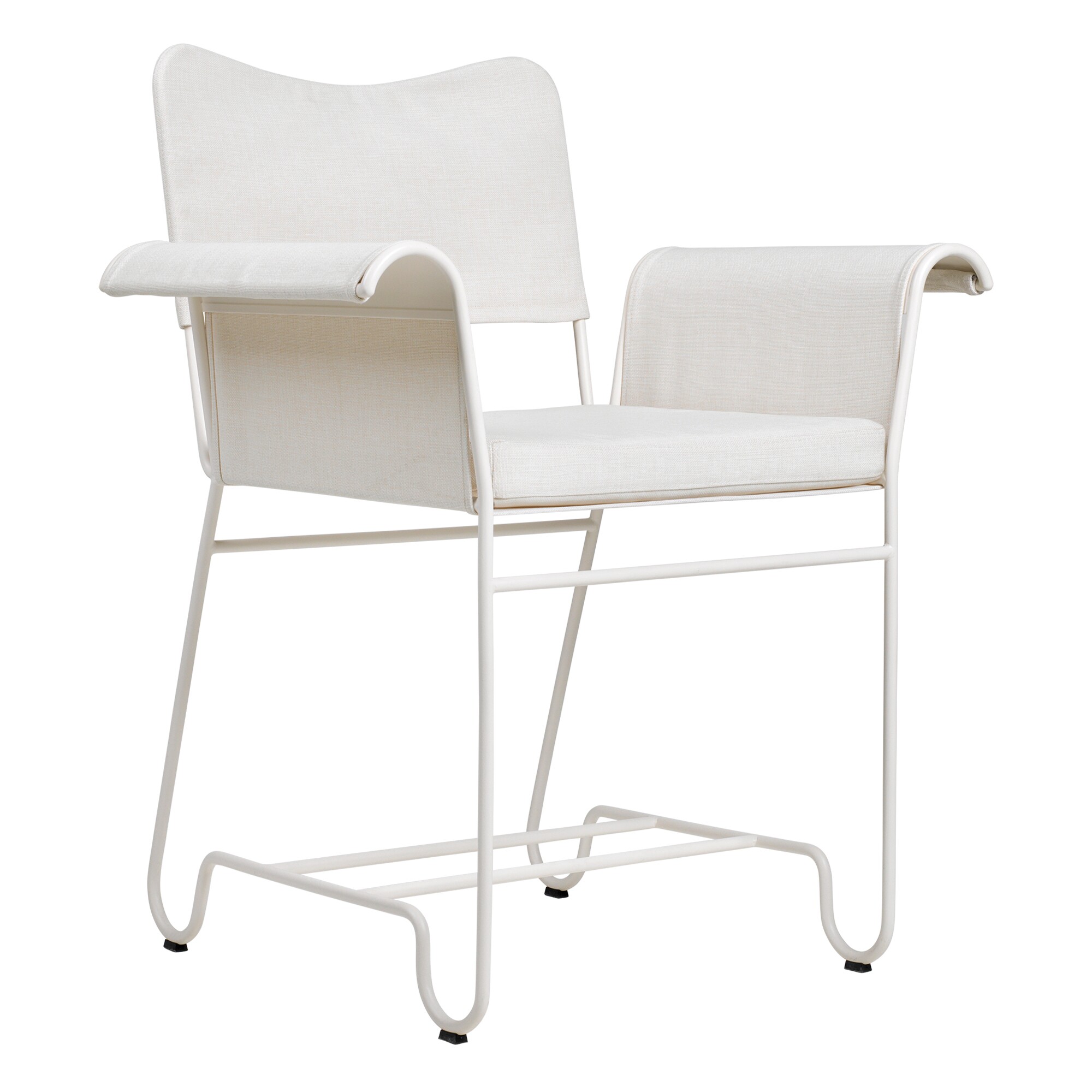 Tropique Outdoor Dining Chair Frame White