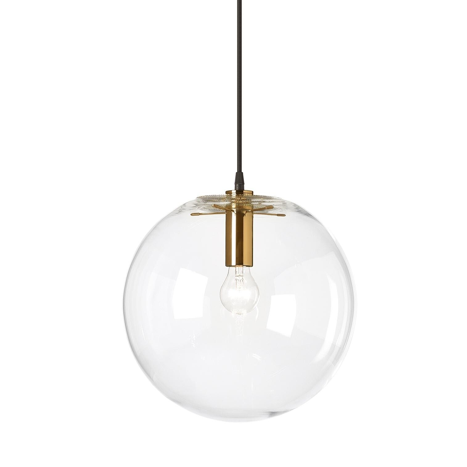 Selene Suspension Lamp Brass