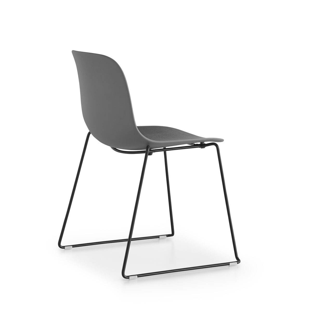 Seela S310 Chair Skid Frame Black