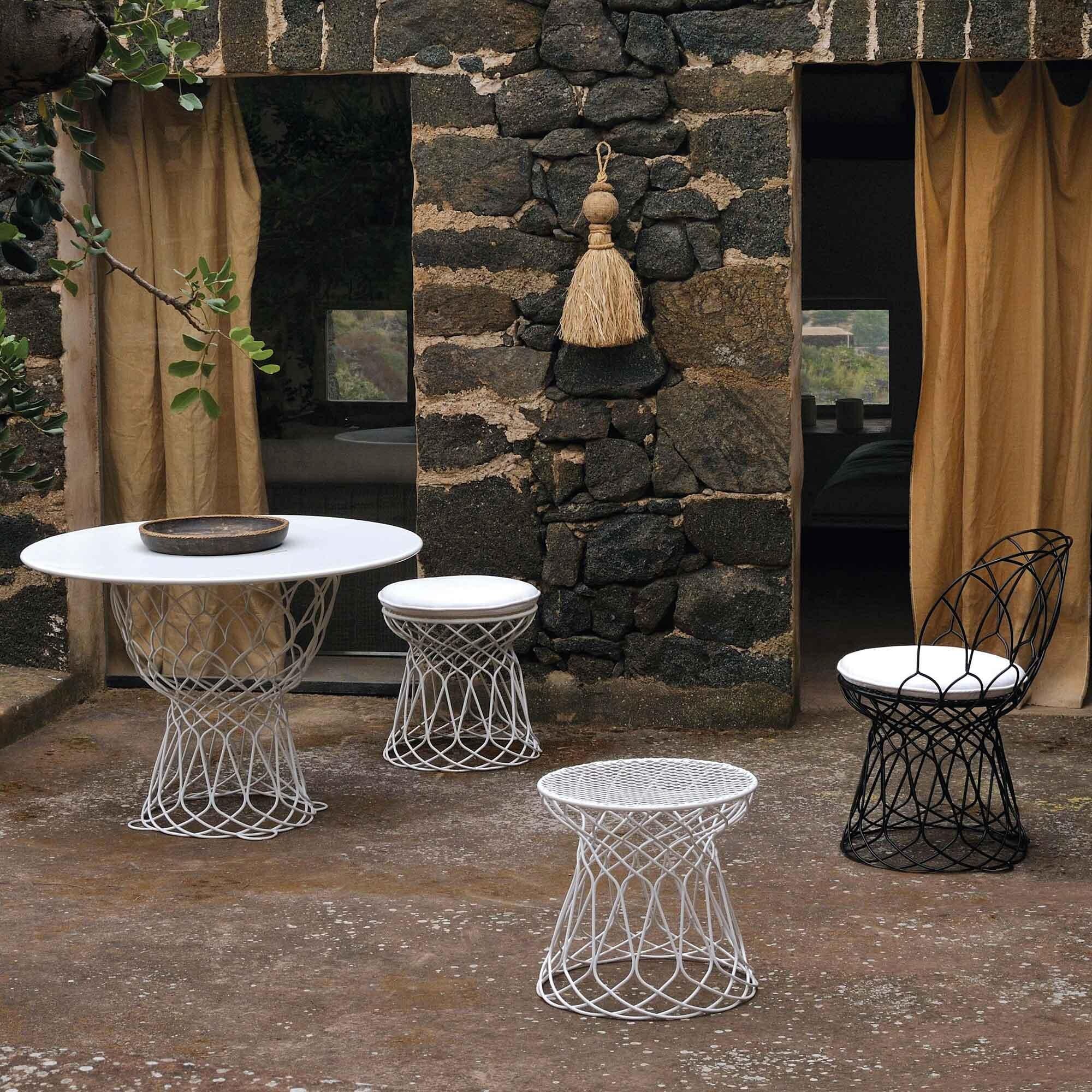 Re-Trouvé Garden Side Table / Stool