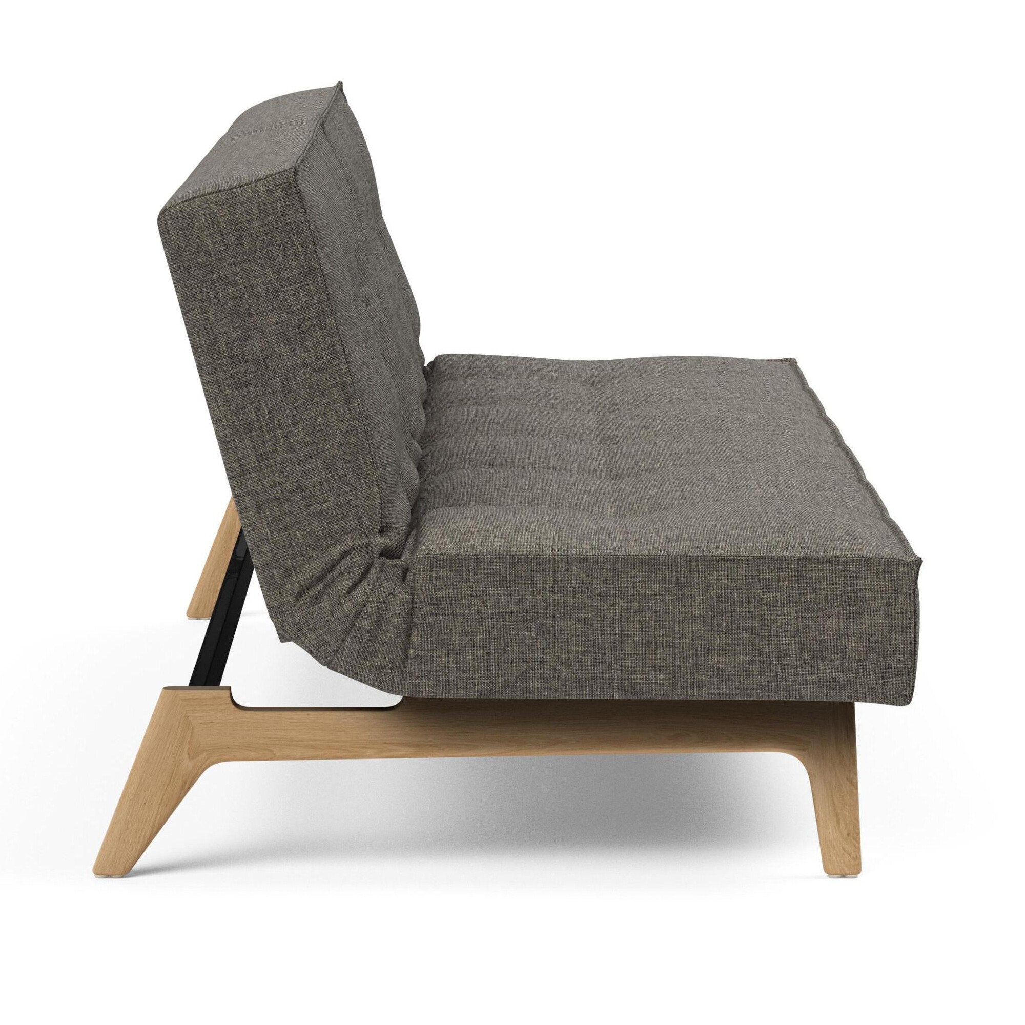 Splitback Sofa Bed Oak 210x96cm