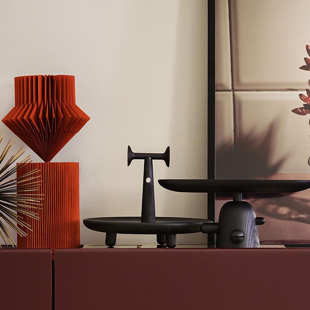 Réaction Poétique Tray With Handle Ø 30cm