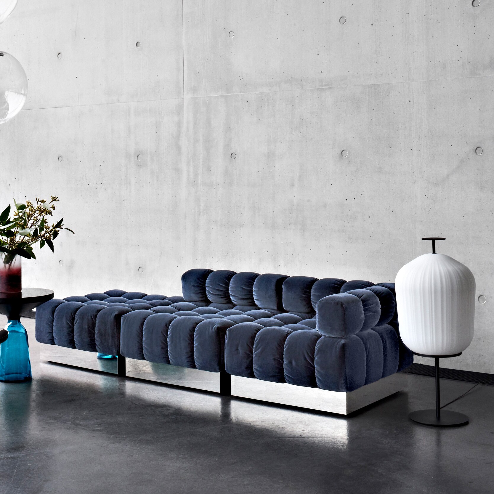 Plissée LED Floor Lamp