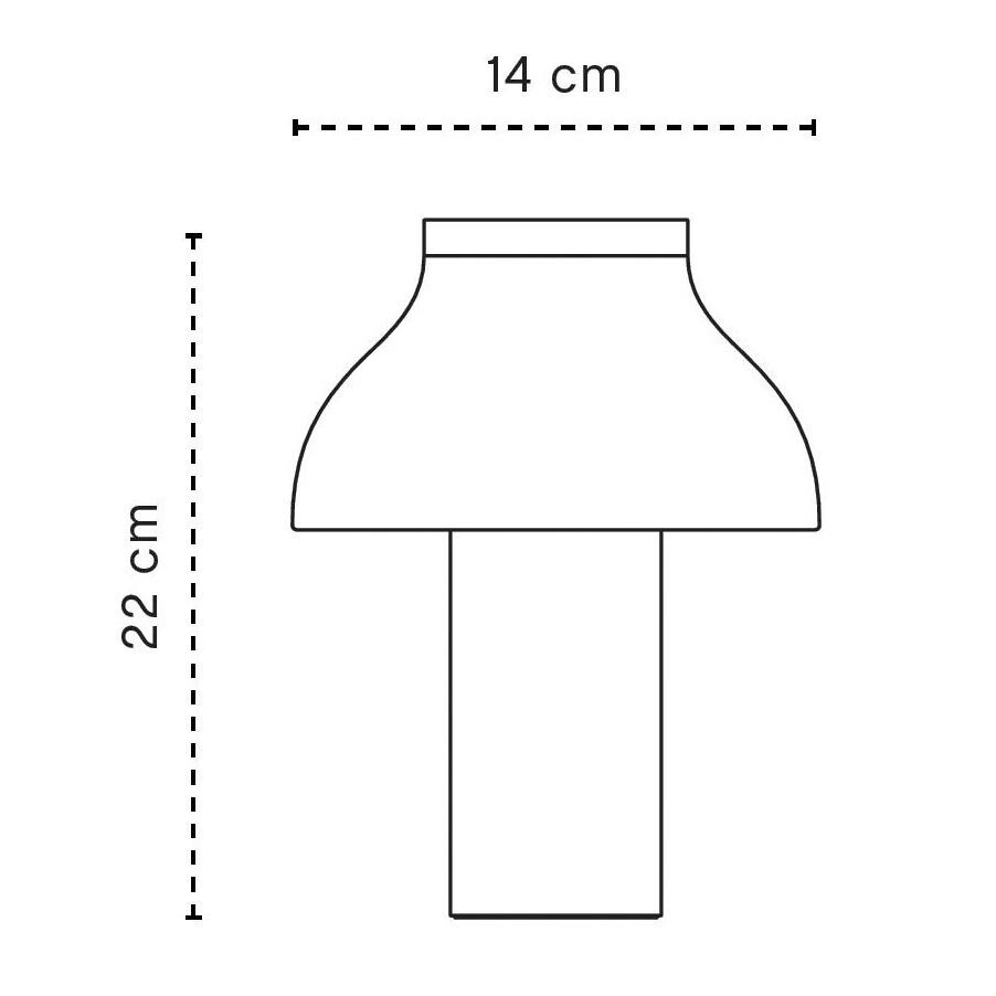 PC Portable Lamp with Battery