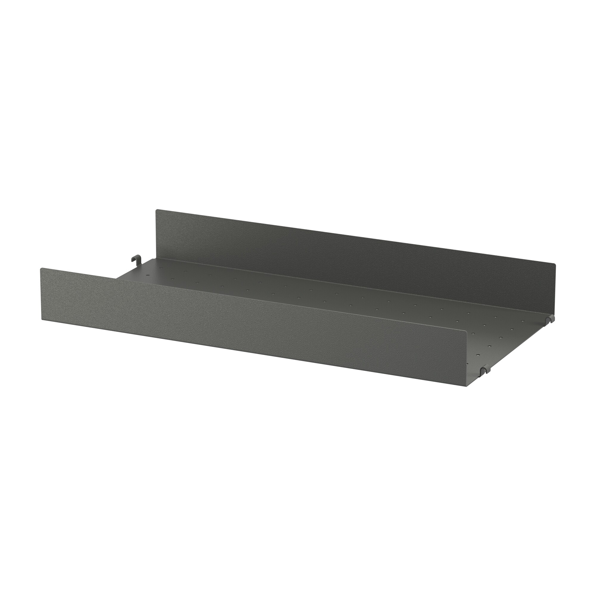 String System Shelf High Edge Steel