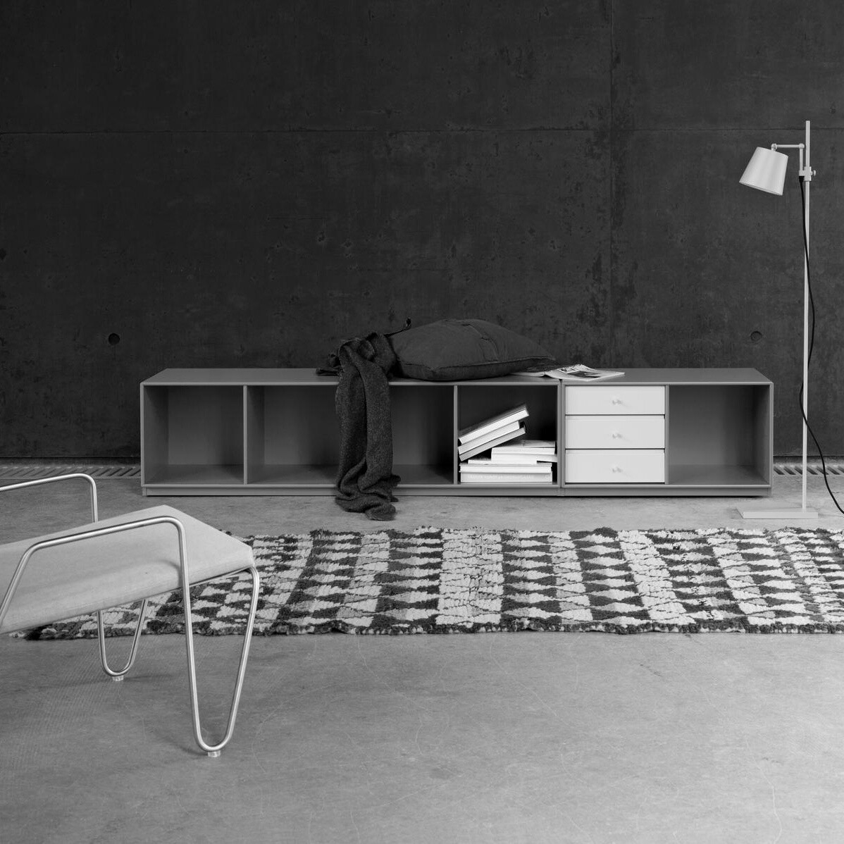 Rest Sideboard with Drawers H 38.4cm