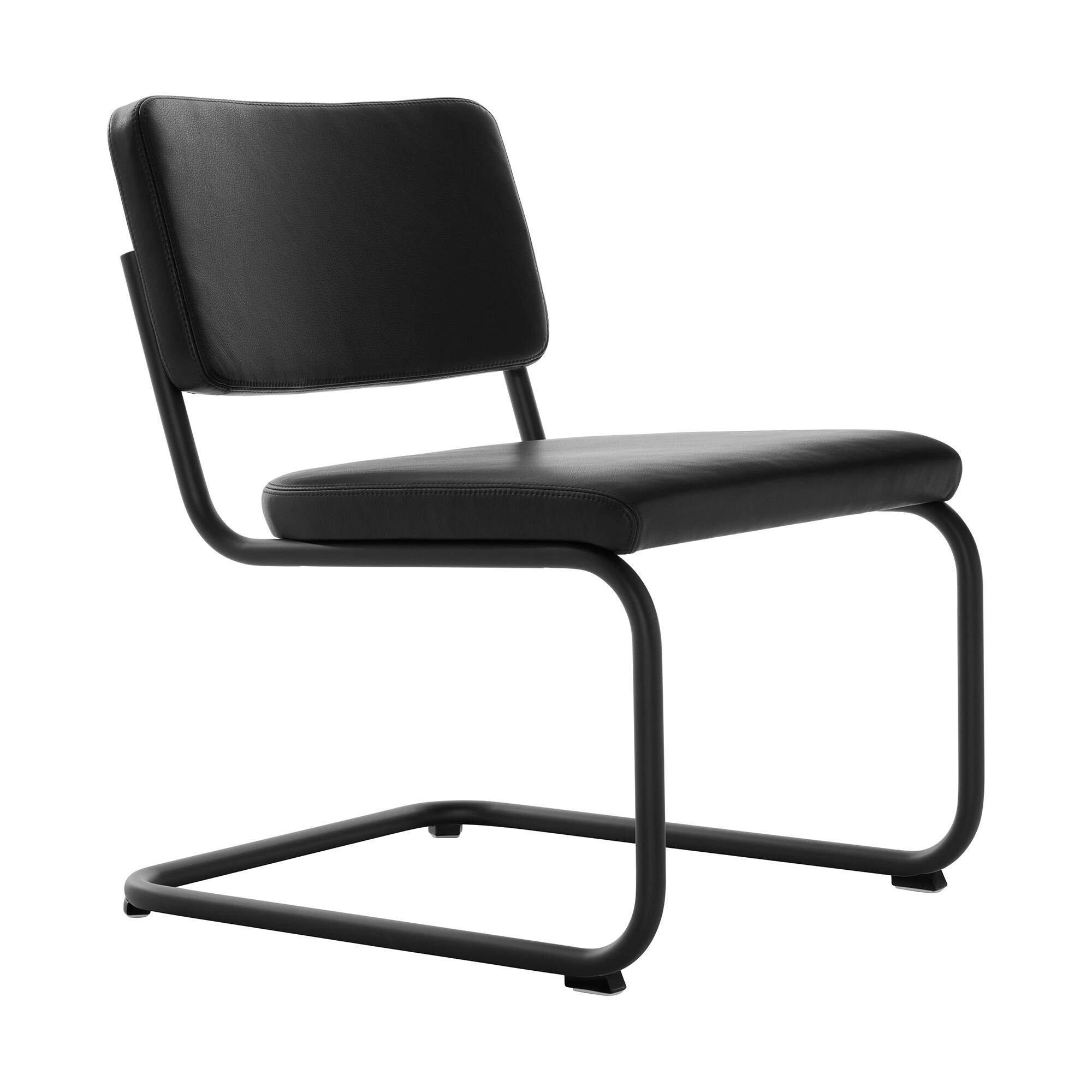 S 32 PVL Cantilever Lounge Chair Leather