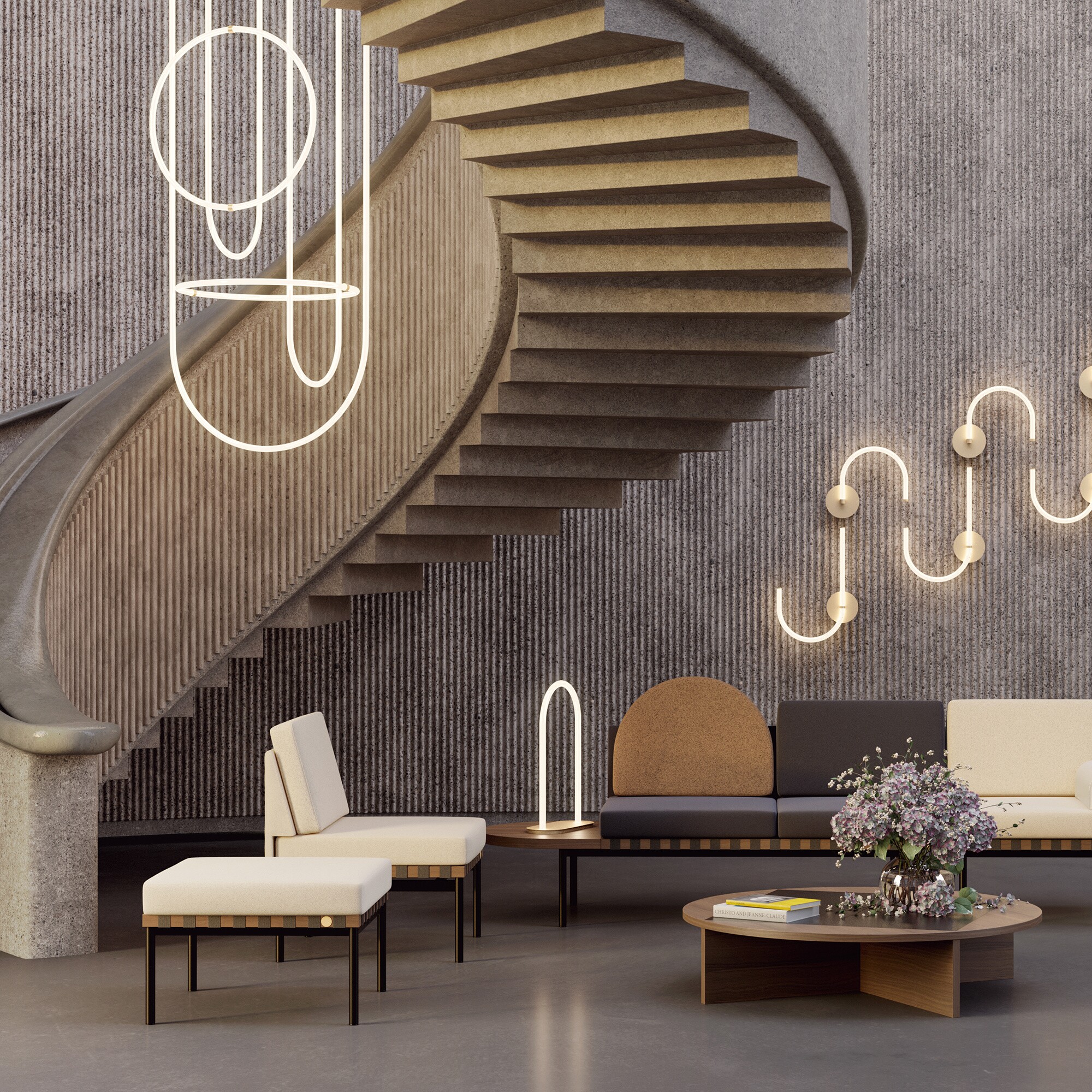 Unseen LED Table Lamp